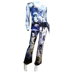 Roberto Cavalli - Vintage - Renaissance - Robe avec pantalon et haut vintage pour femmes