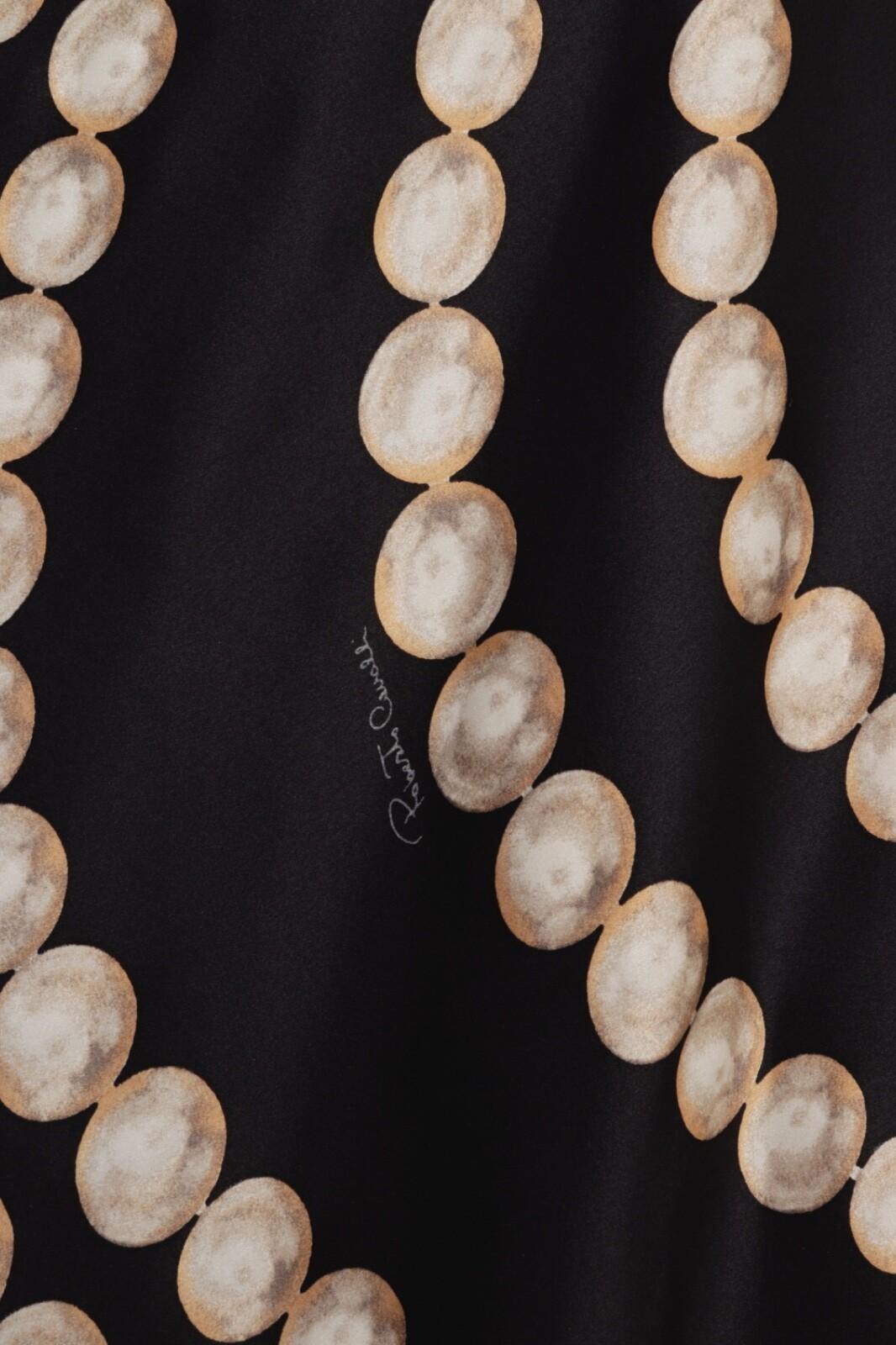 Roberto Cavalli - Robe longue asymétrique en soie noire crème or en vente 9