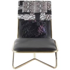 Roberto Cavalli Papeete Outdoor Chaise Longue Chair