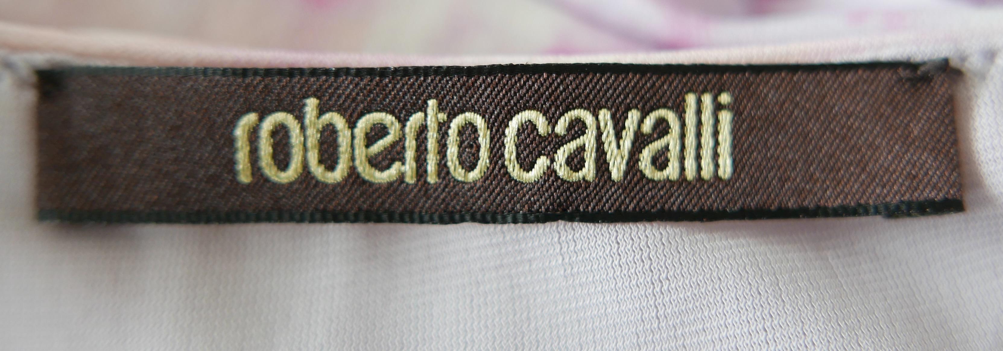 Women's Roberto Cavalli Pastel Print Draped Dress