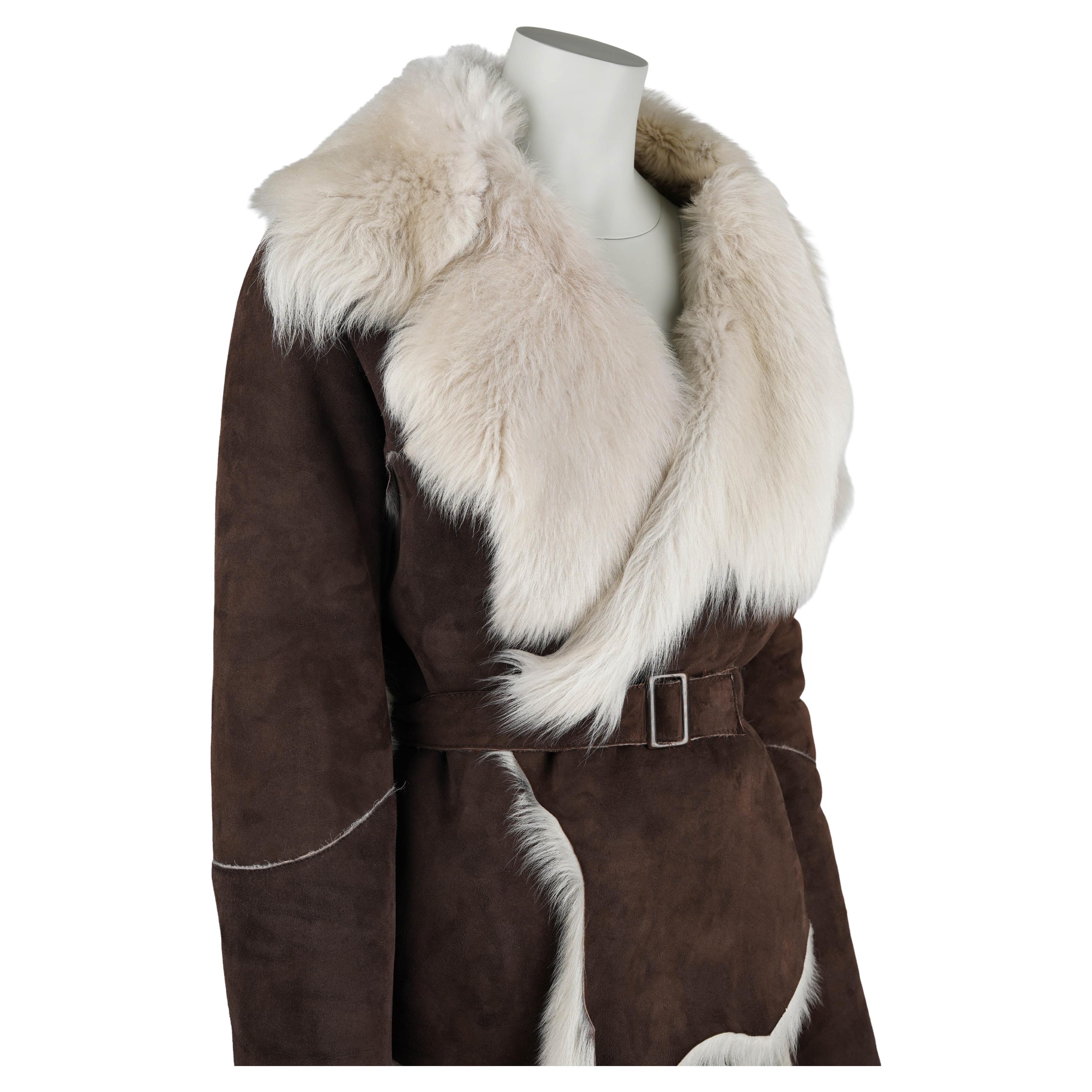 Roberto Cavalli Patchwork Shearling Jacket, Fall/… - image 6