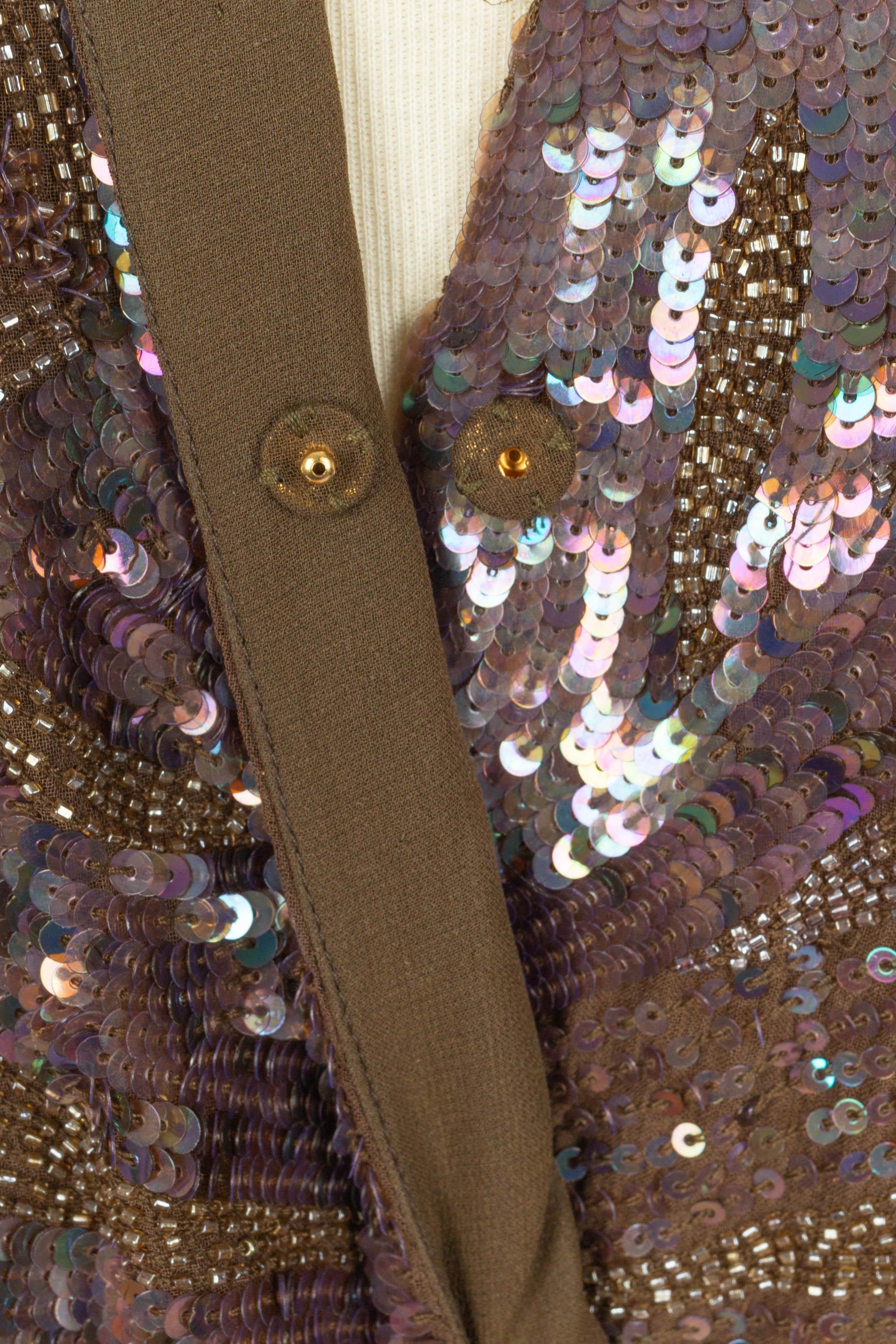 Abito con perle di Roberto Cavalli In condizioni ottime in vendita a SAINT-OUEN-SUR-SEINE, FR