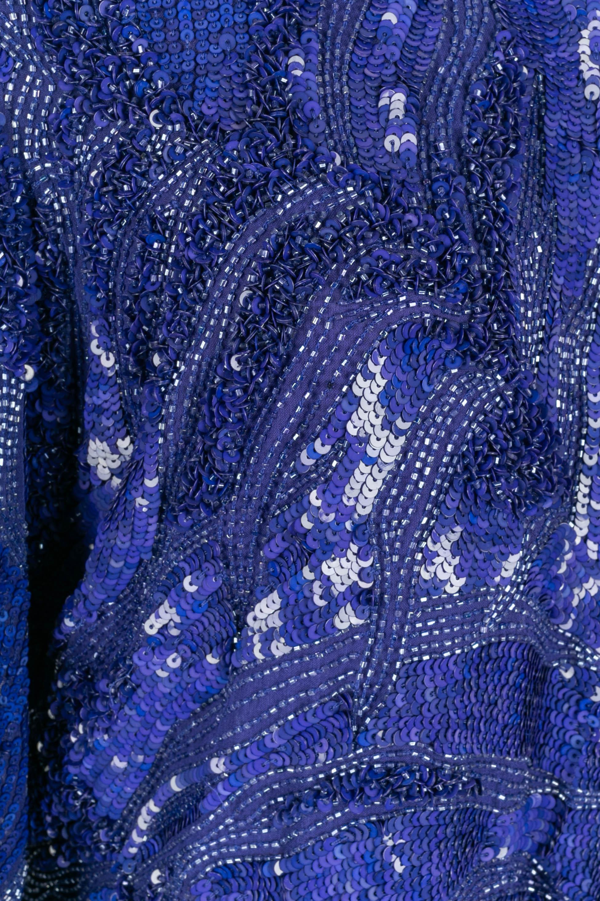 Abito con perle di Roberto Cavalli In condizioni ottime in vendita a SAINT-OUEN-SUR-SEINE, FR