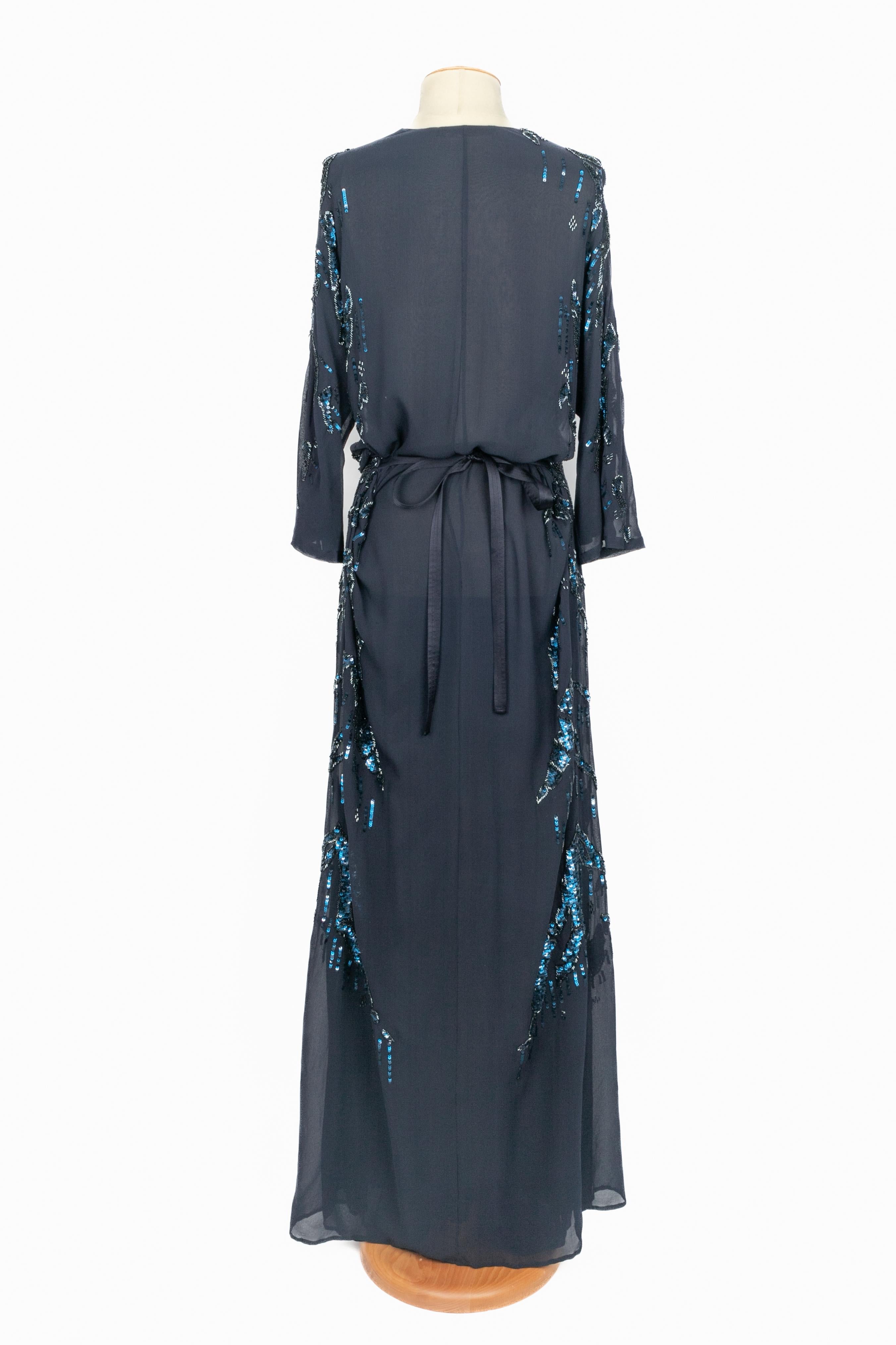 Robe perlée Roberto Cavalli en vente 2