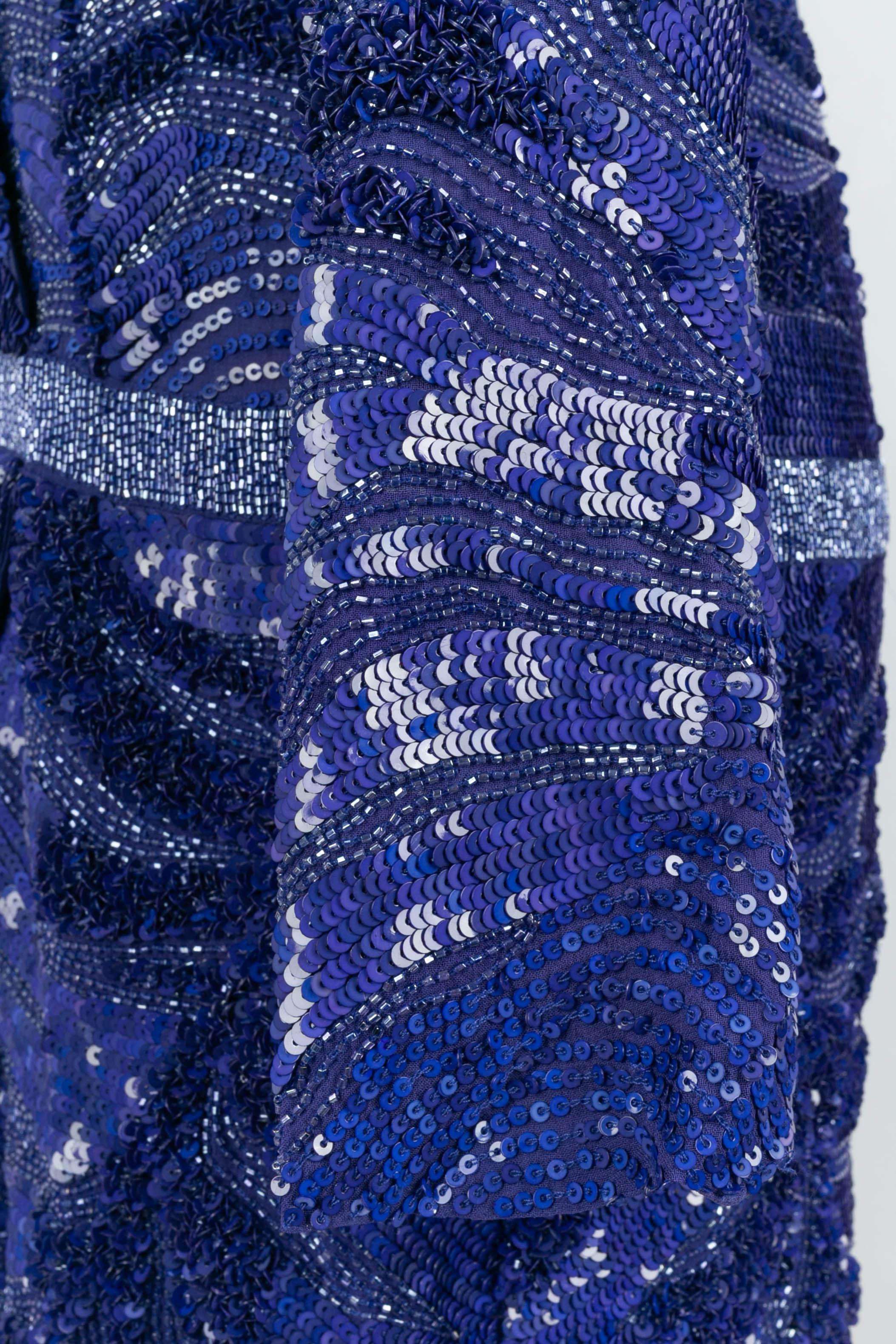 Abito con perle di Roberto Cavalli in vendita 3