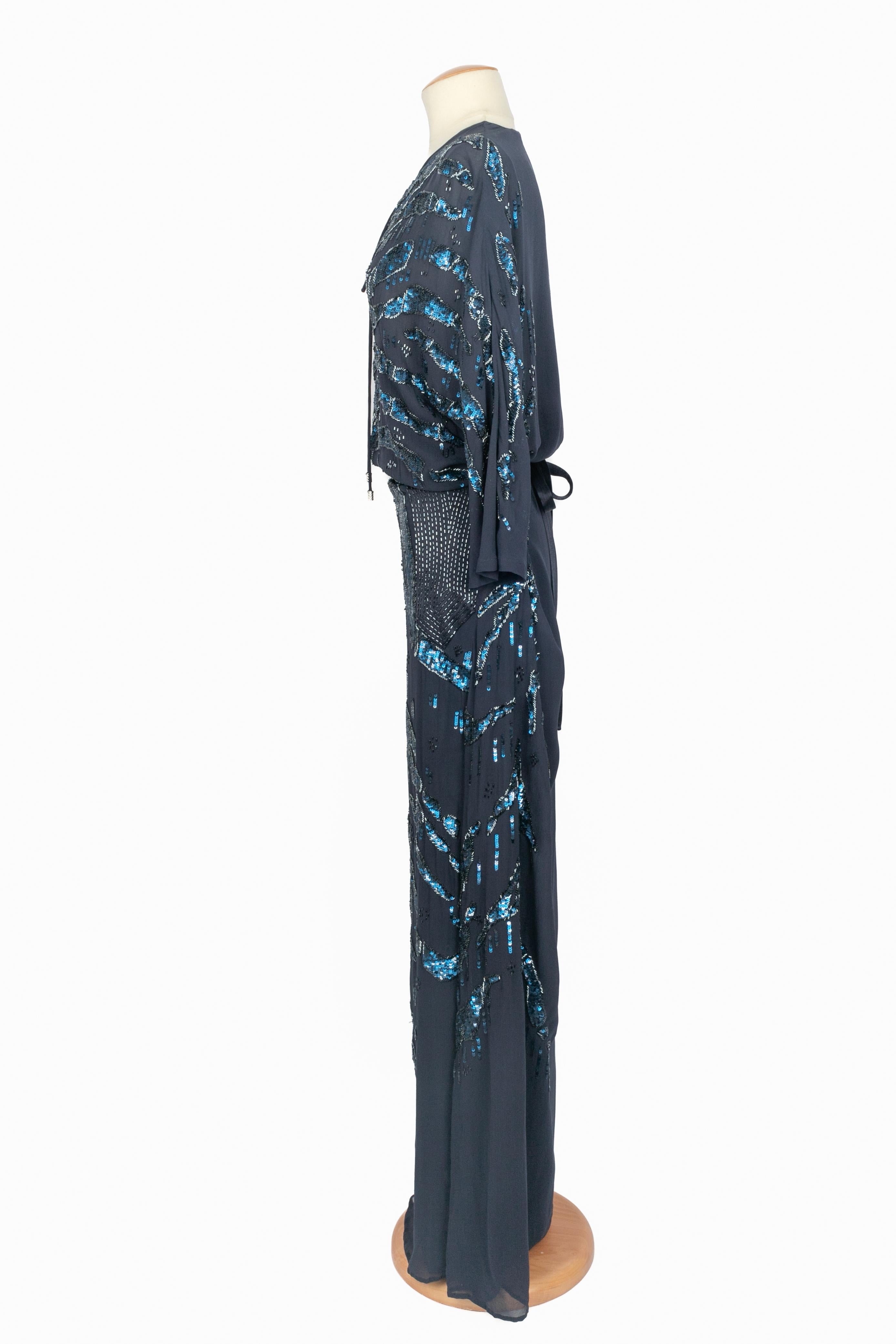 Robe perlée Roberto Cavalli en vente 3