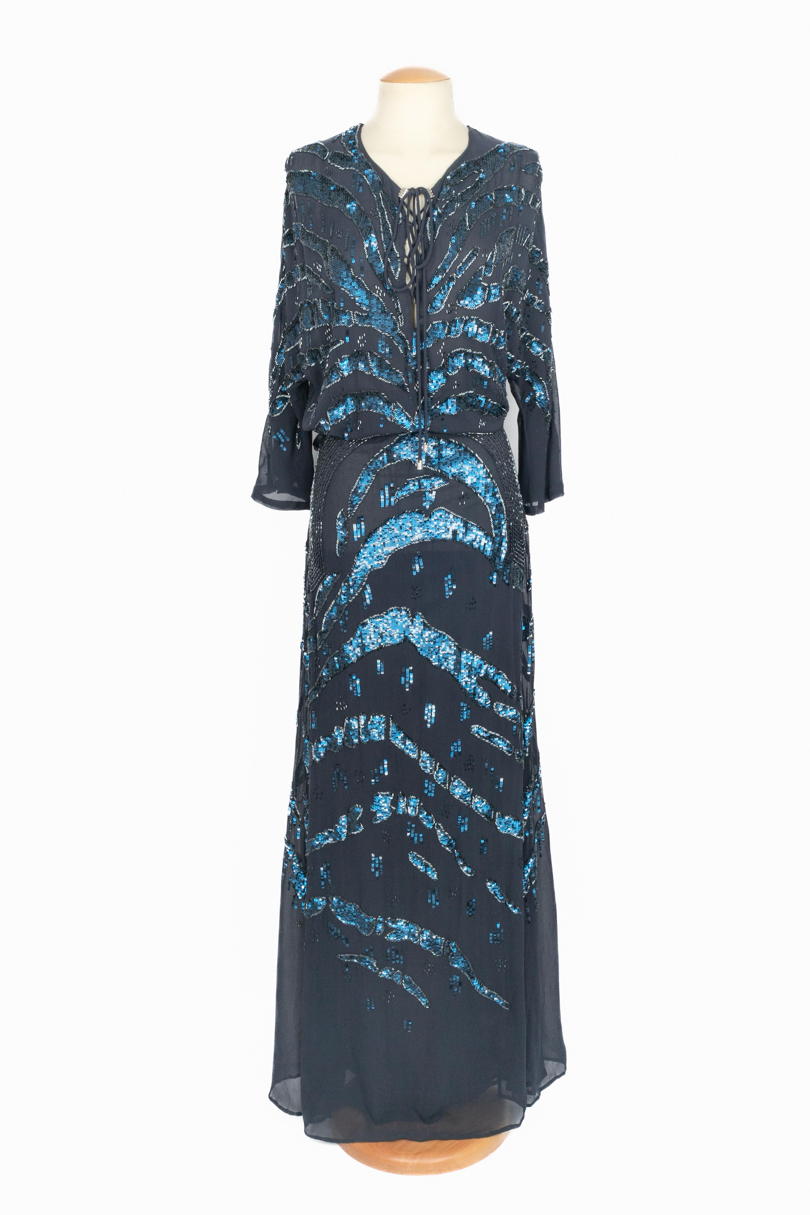 Robe perlée Roberto Cavalli