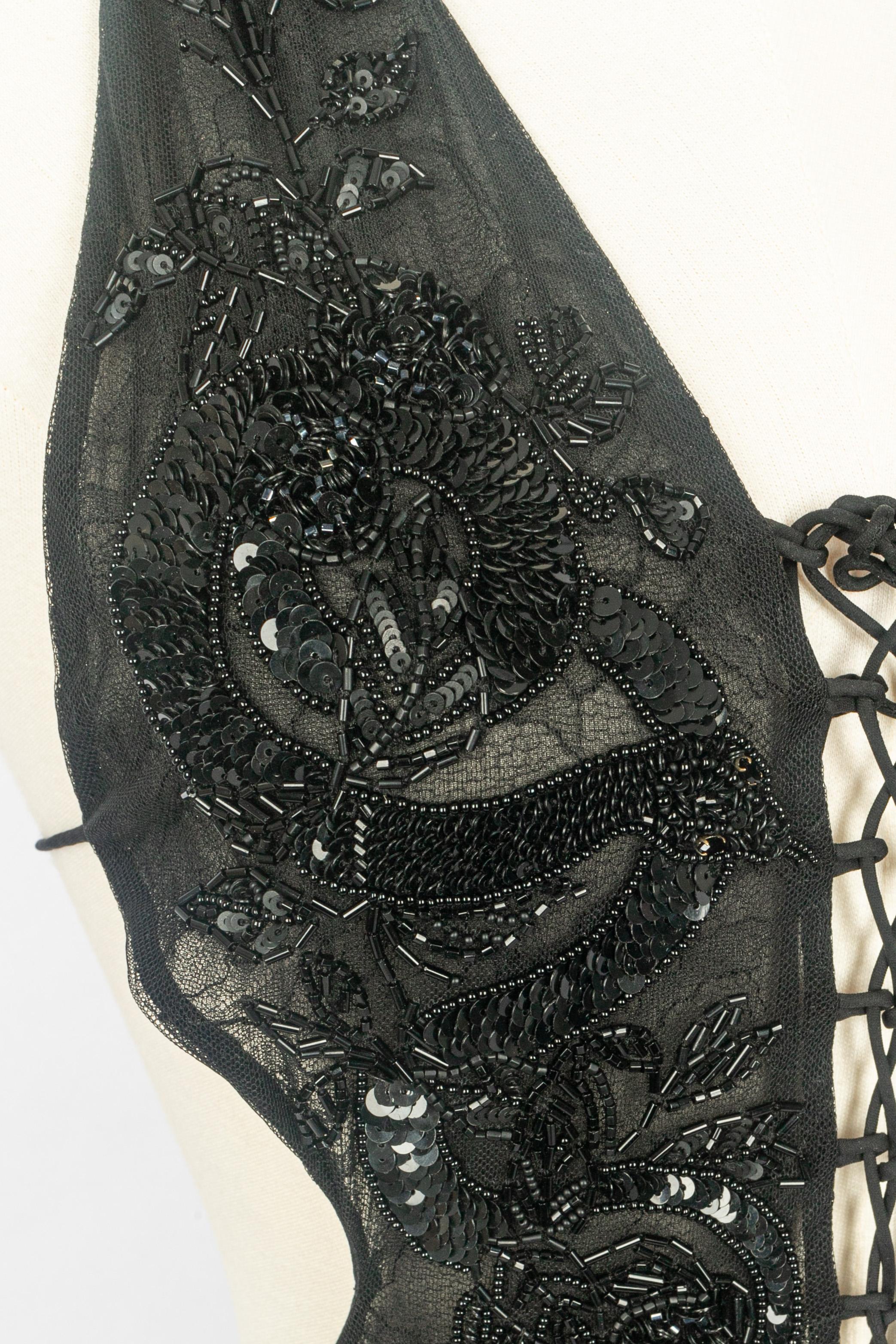 Robe perlée Roberto Cavalli Resort 2024 Excellent état - En vente à SAINT-OUEN-SUR-SEINE, FR