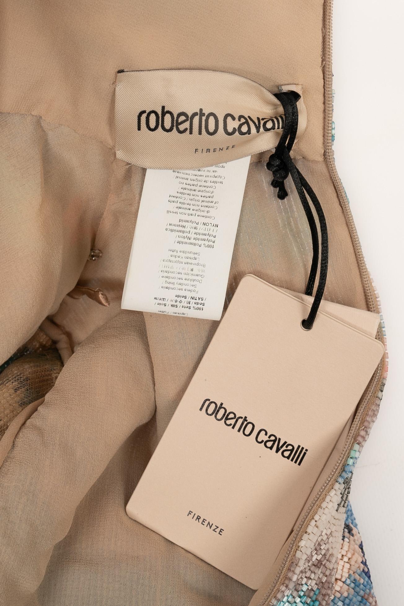 Vestido perlado Roberto Cavalli en venta 5