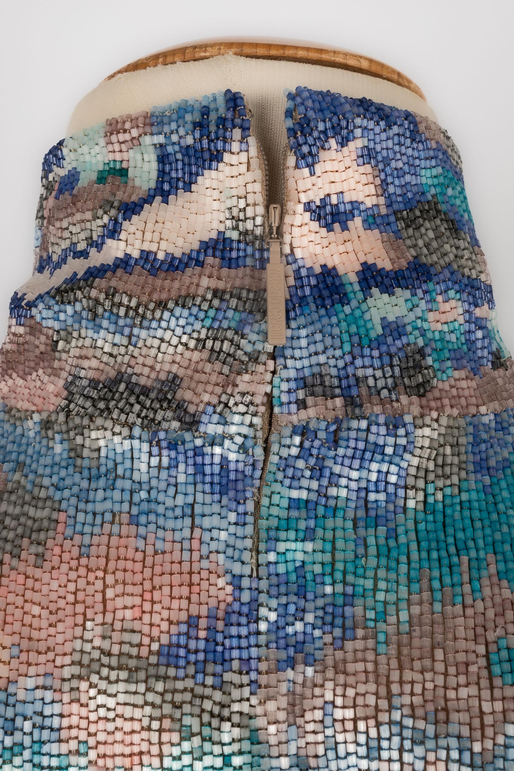 Vestido perlado Roberto Cavalli en venta 4