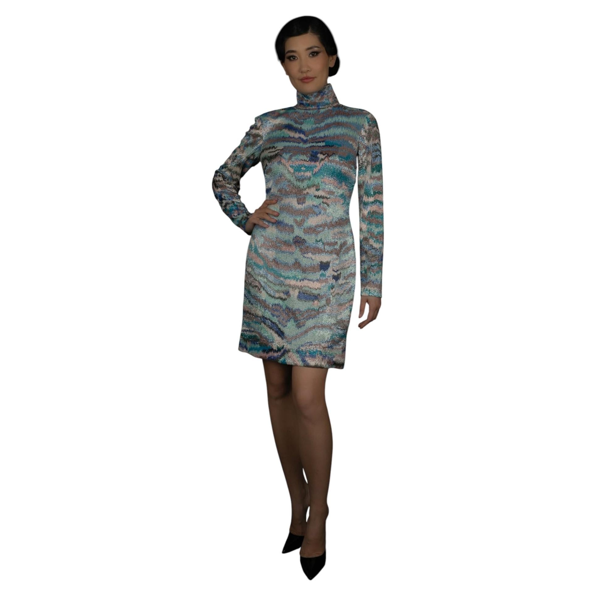 Roberto Cavalli pearlised dress For Sale