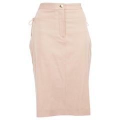 Roberto Cavalli jupe crayon rose à lacets taille XL