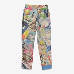 Roberto Cavalli "Pop Art" Jeans 1990s