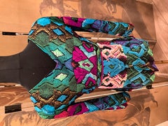 Roberto Cavalli Print Long Sleeve Top