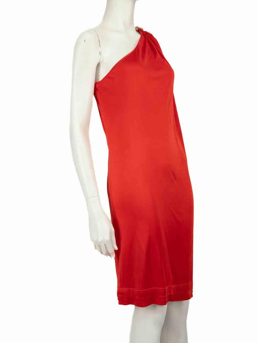 CONDITION is Good. Minimal wear to dress is evident. Minimal wear to the dress is seen with pilling all over, especially to the front, around the collar and the back hemline. Minimal loose thread to seam around the rear neckline and right side bust