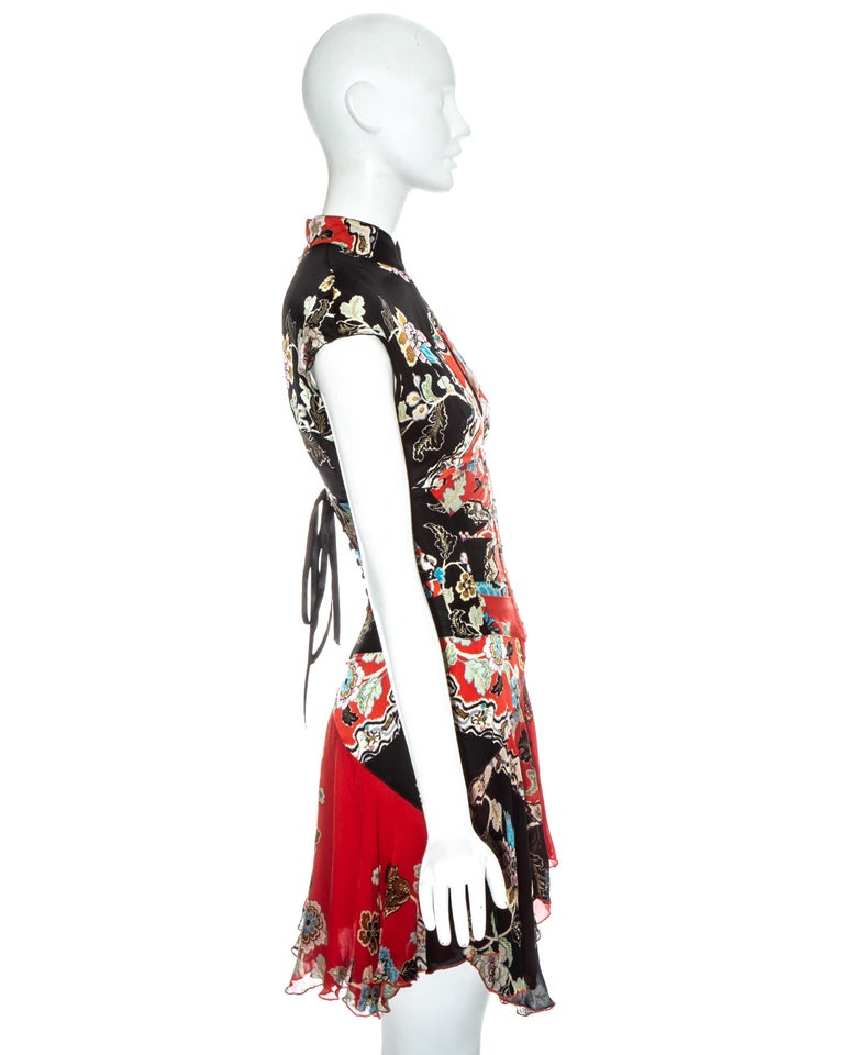 roberto cavalli red leather corset dress Pechuga Gets Dirrty: A Firsthand Look Inside the Roberto Cavalli SS03   Pechuga Vintage