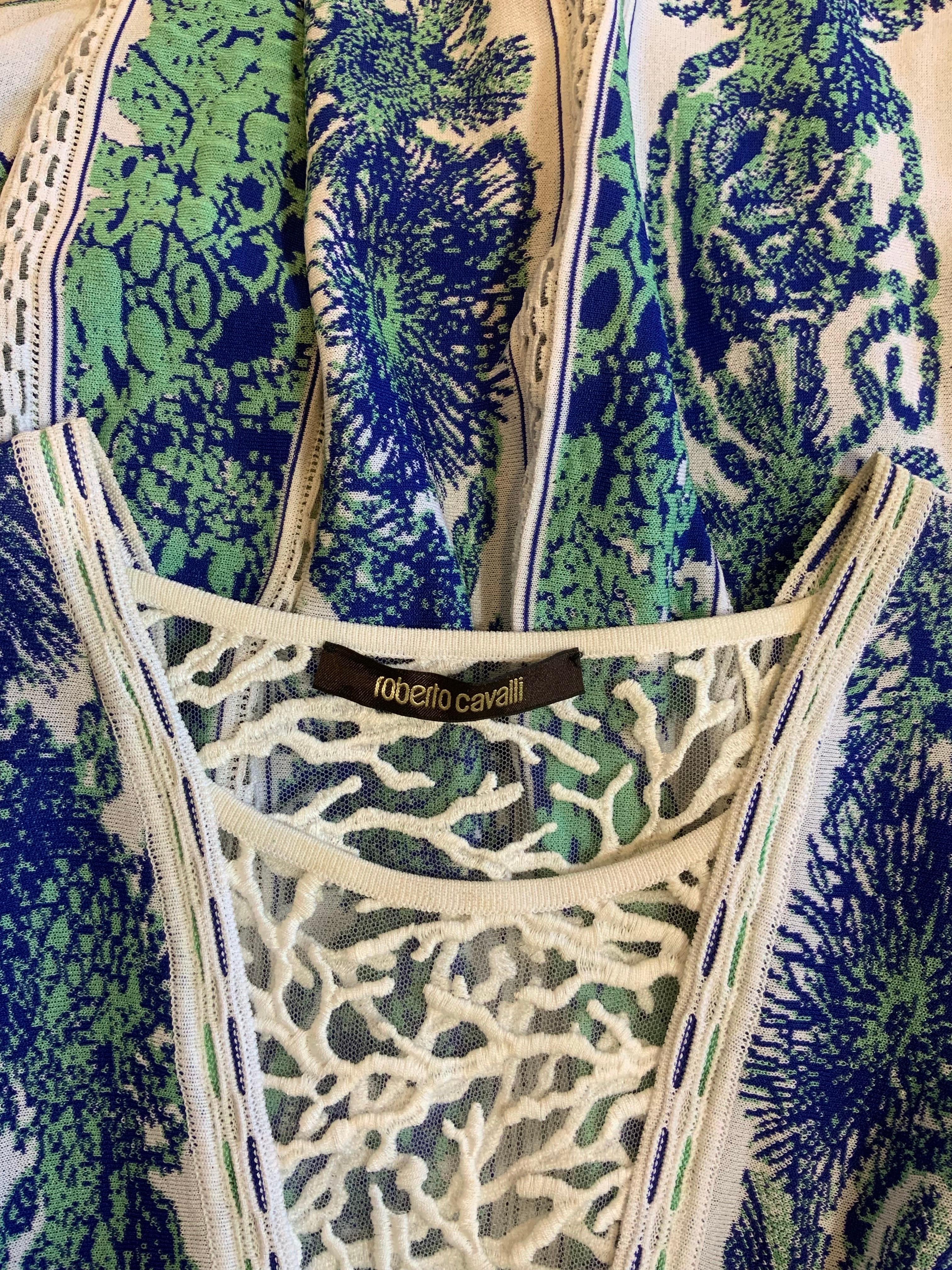 Roberto Cavalli Abito lungo Resort 2018 in vendita 6