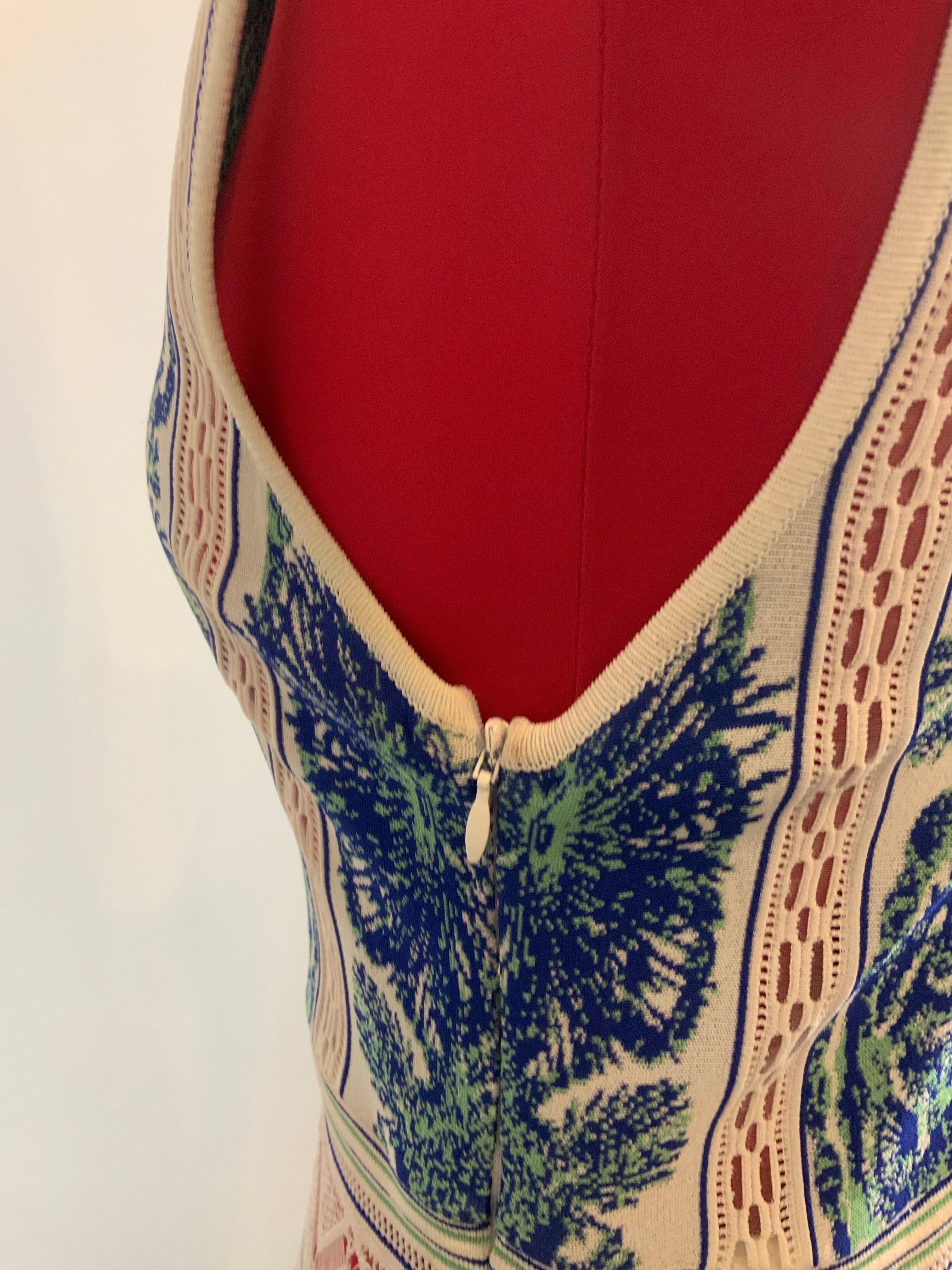 Roberto Cavalli Abito lungo Resort 2018 in vendita 2