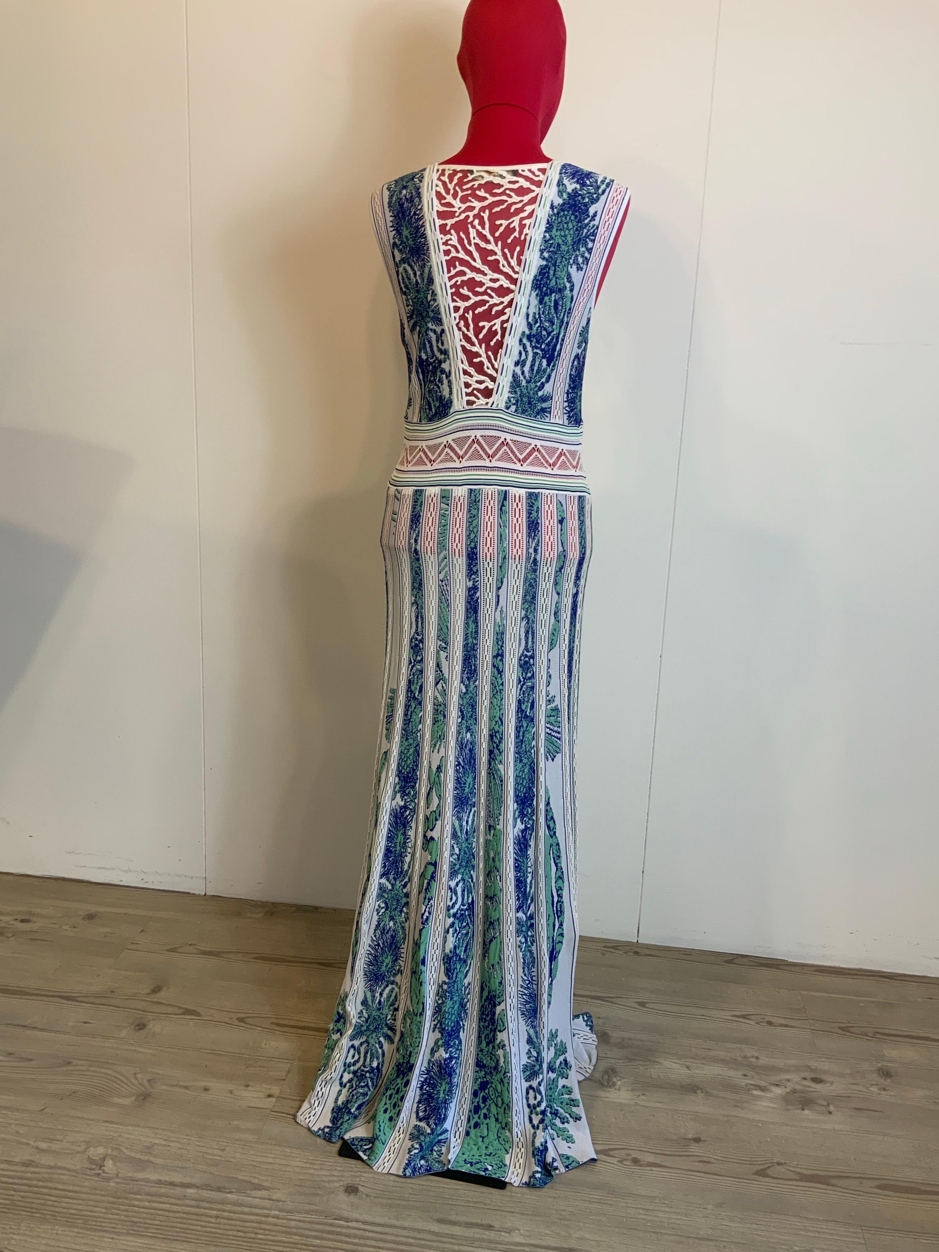 Roberto Cavalli Abito lungo Resort 2018 in vendita 3