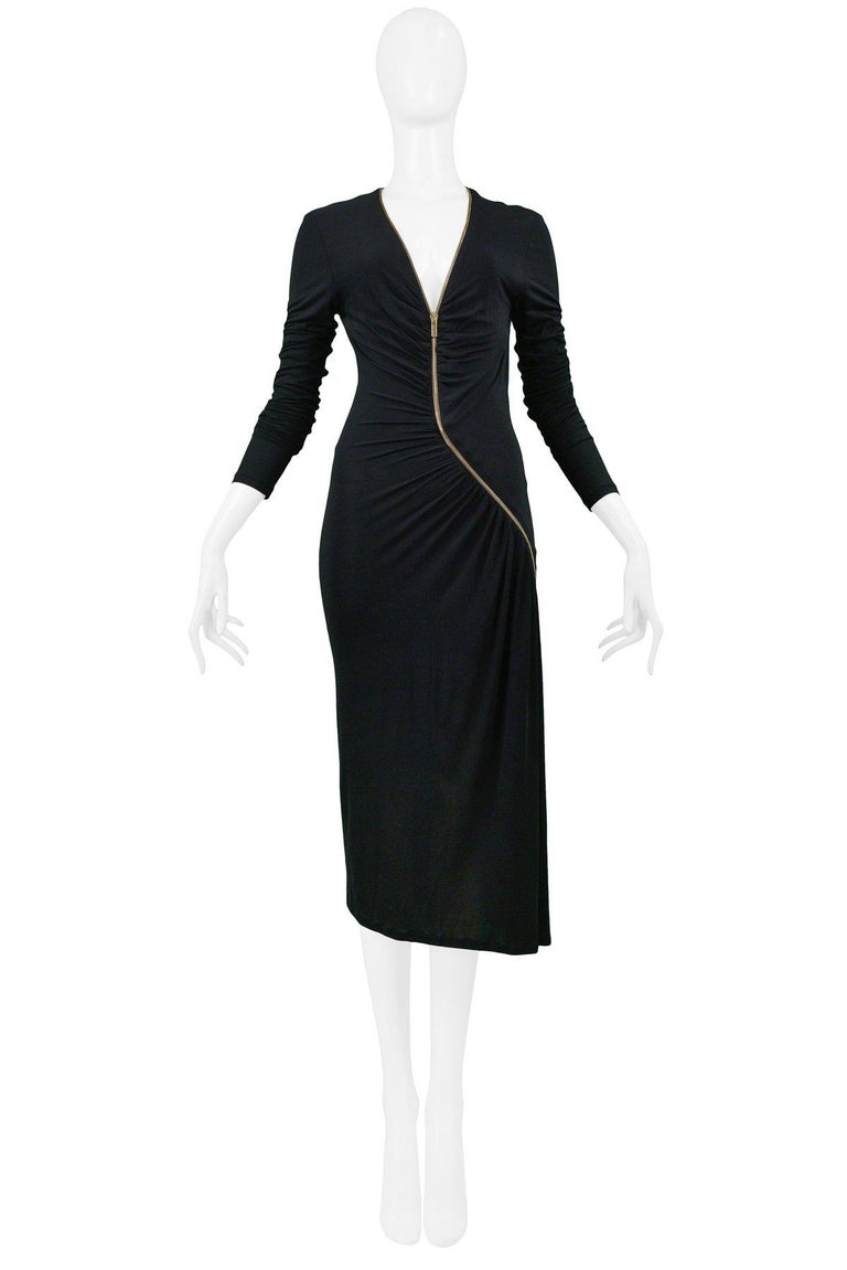 Roberto Cavalli Runway Black Zip Embellished Long Dress For Sale at 1stDibs  | roberto cavalli long black dress, roberto cavalli long dresses, zipper  back dress 50 shades of grey