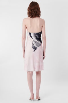 Roberto Cavalli S/S 2000 Halter Neck Flower Print Dress