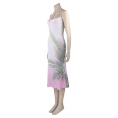 Roberto Cavalli - P/E 2000 - Maxi Abito Bodycon con Stampa Iconica