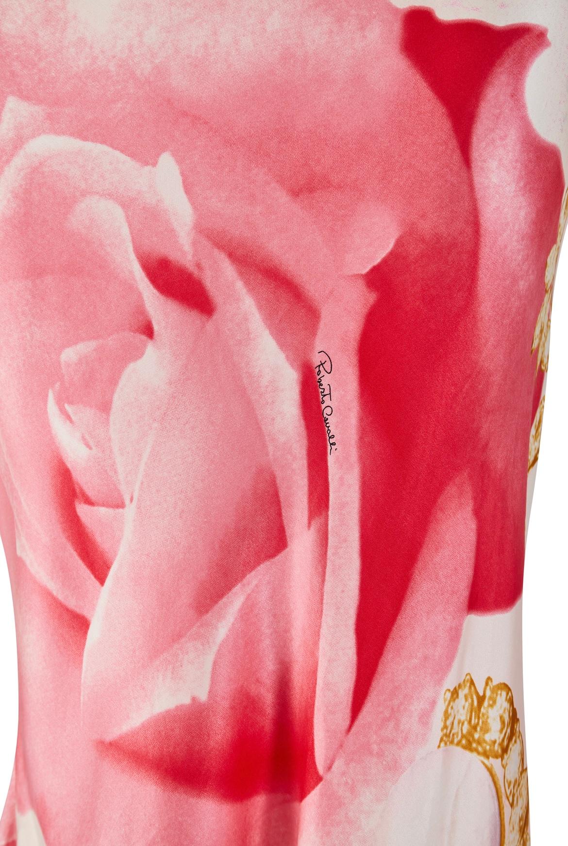 Roberto Cavalli S/S 2001 - Robe en soie avec yeux d'Elizabeth Taylor en vente 2