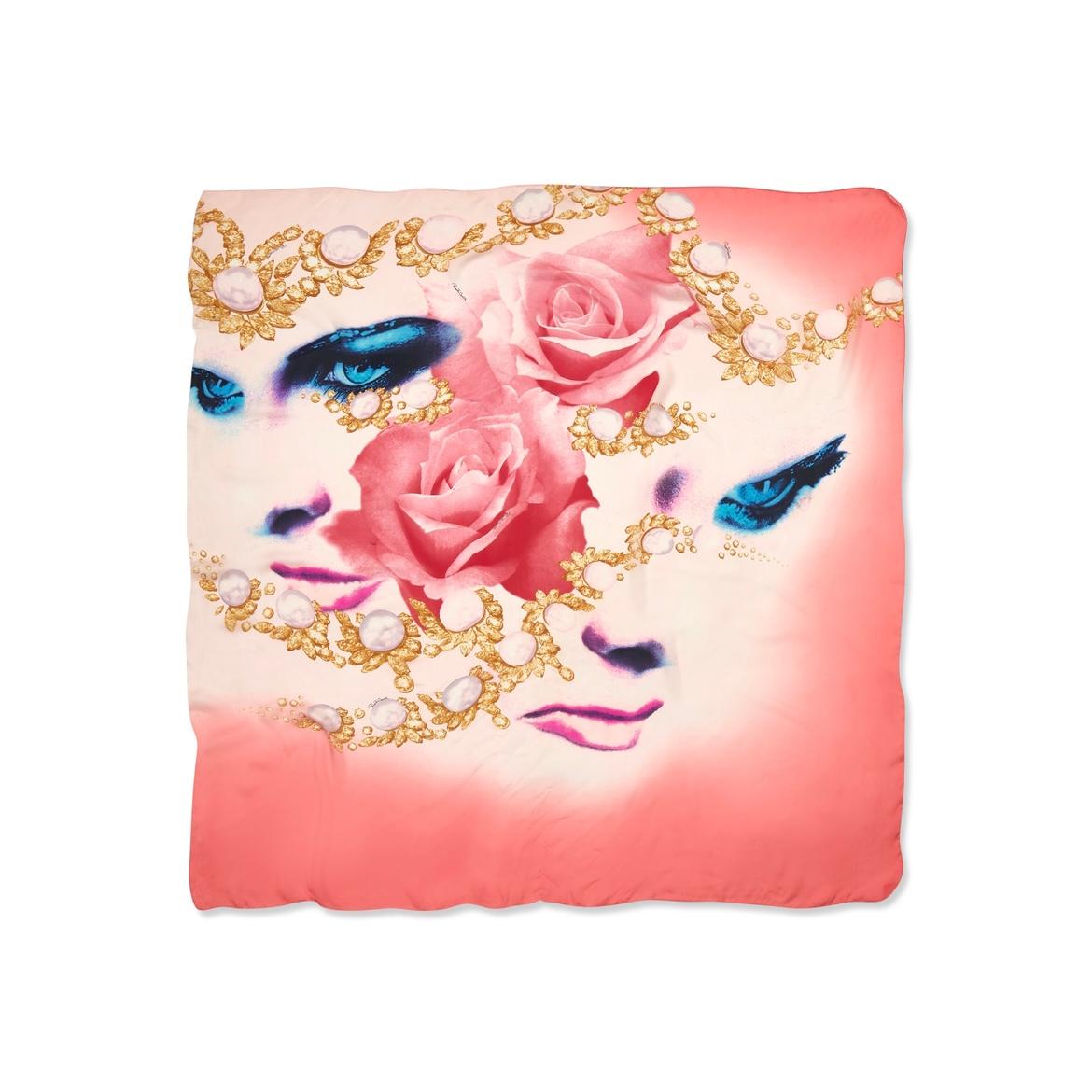 Roberto Cavalli - Vestito in seta con occhi di Elizabeth Taylor - P/E 2001 in vendita 1