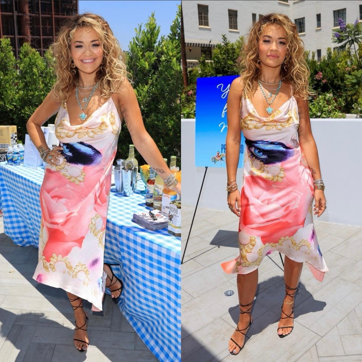 Roberto Cavalli - Vestito in seta con occhi di Elizabeth Taylor - P/E 2001 in vendita 4