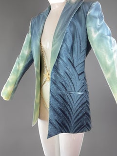 Roberto Cavalli S/S 2001 Runway Jacket w/ Gold-Tone Chain – Unworn Archive Piece