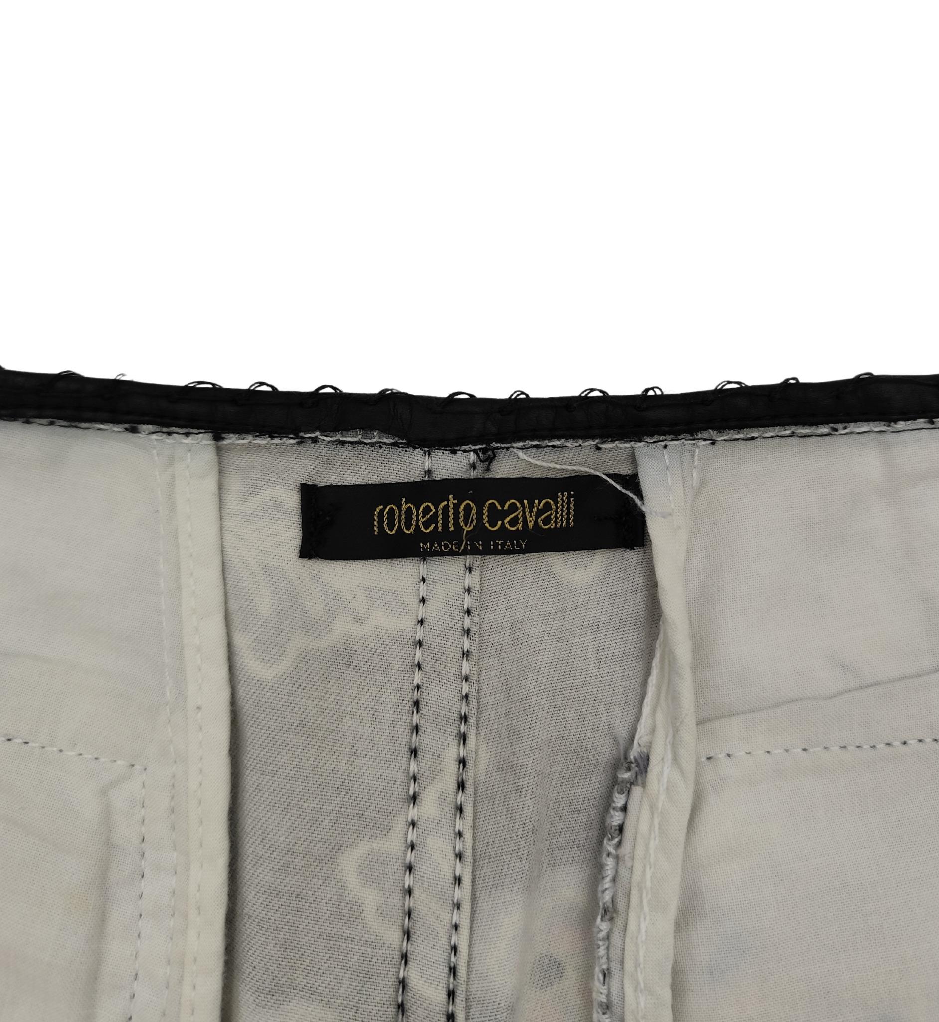 Roberto Cavalli S/S 2003 Chinoiserie jacket and pants set 13