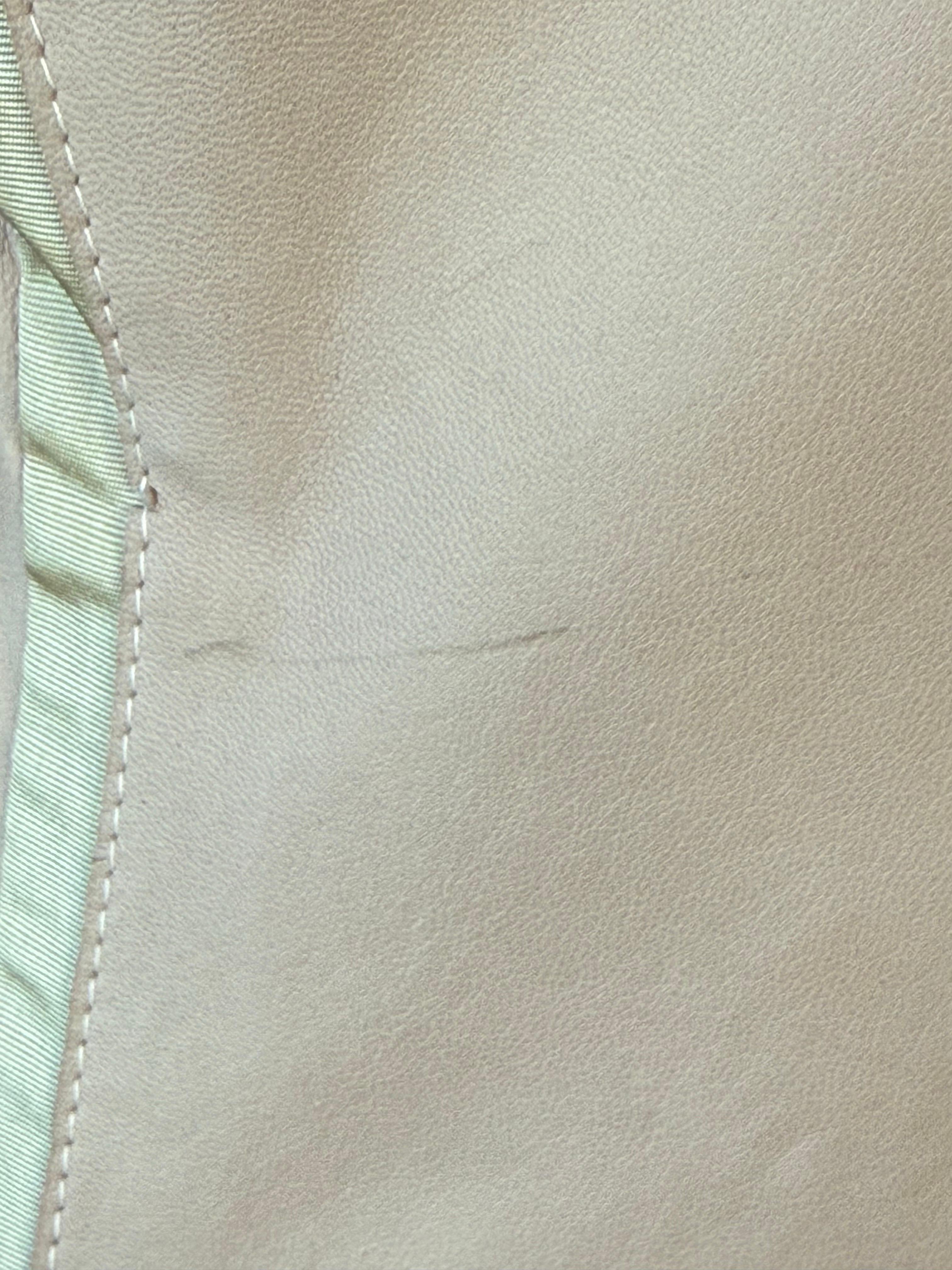 Roberto Cavalli S/S 2003 Laufsteg Leder bestickte florale Zug Jacke Mantel im Angebot 12