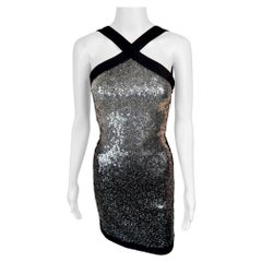 Roberto Cavalli - Passerella P/E 2008 - Mini Abito Ombre Backless impreziosito da paillettes