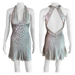 Roberto Cavalli - P/E 2009 - Mini abito impreziosito con scollatura profonda e ritaglio sul retro