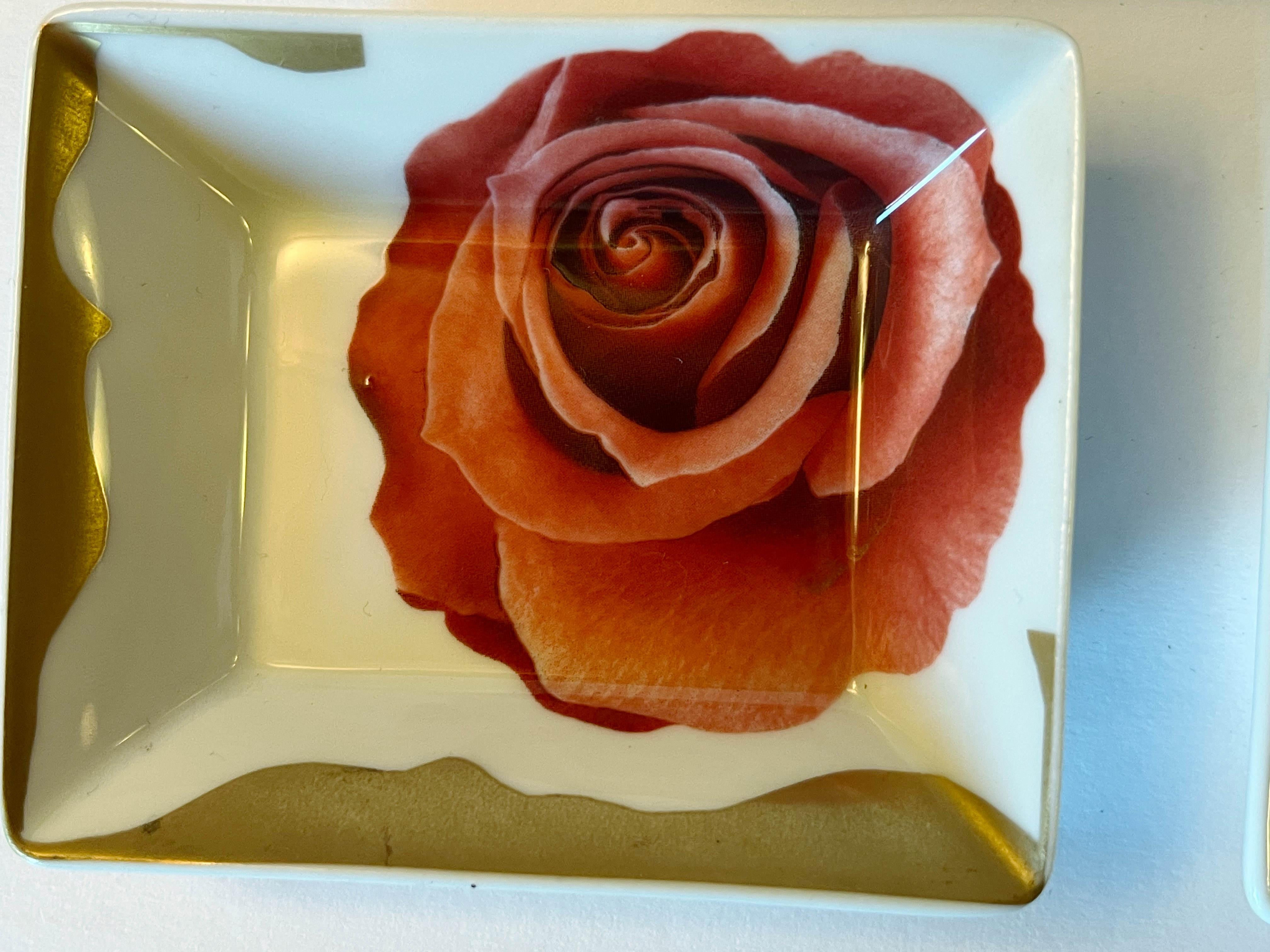 Roberto Cavalli Set de 3 Bandejas de Porcelana en venta 2
