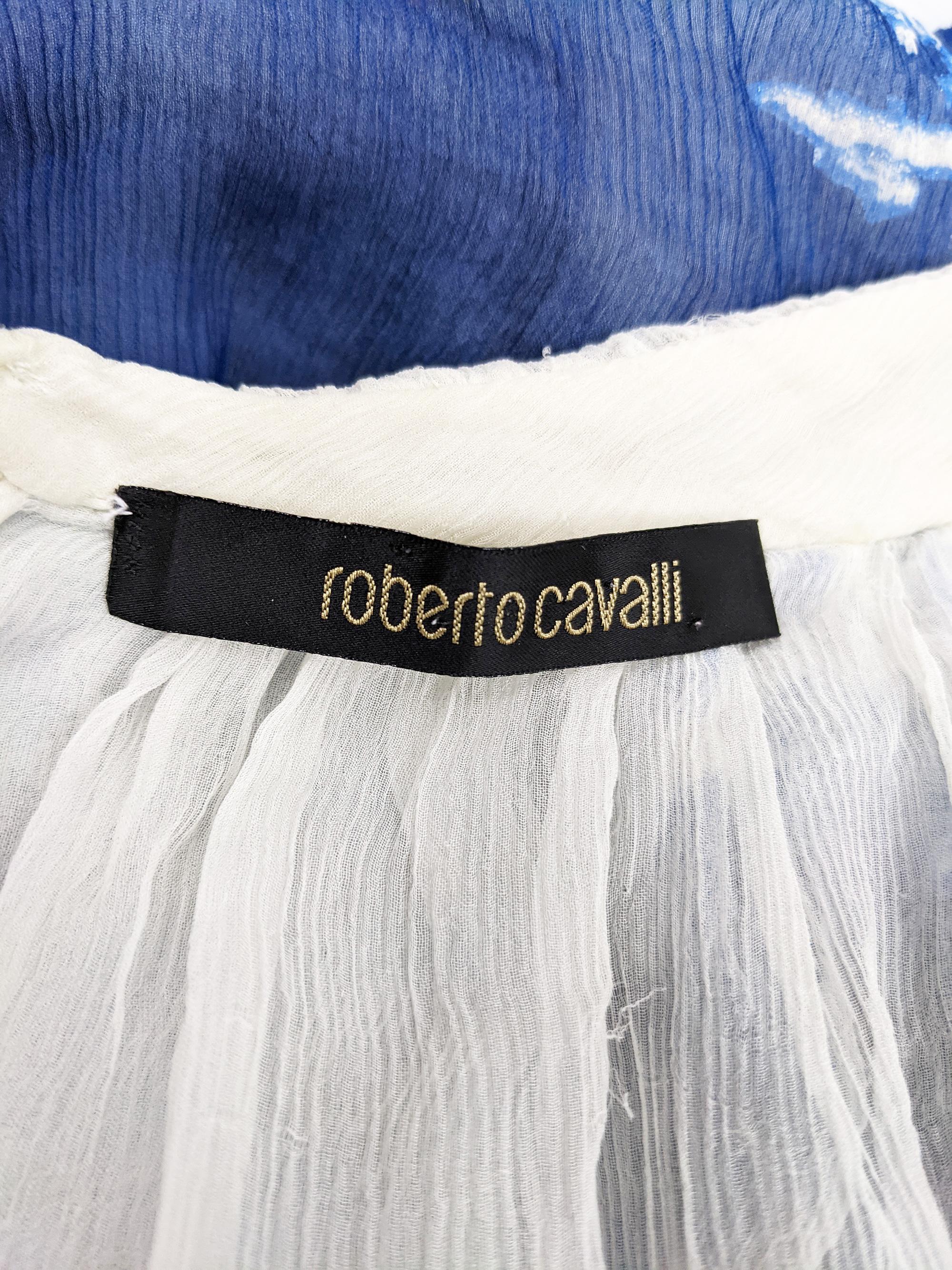Roberto Cavalli Sexy Silk Bubble Puffball Halter Neck Dress, Spring 2007 3