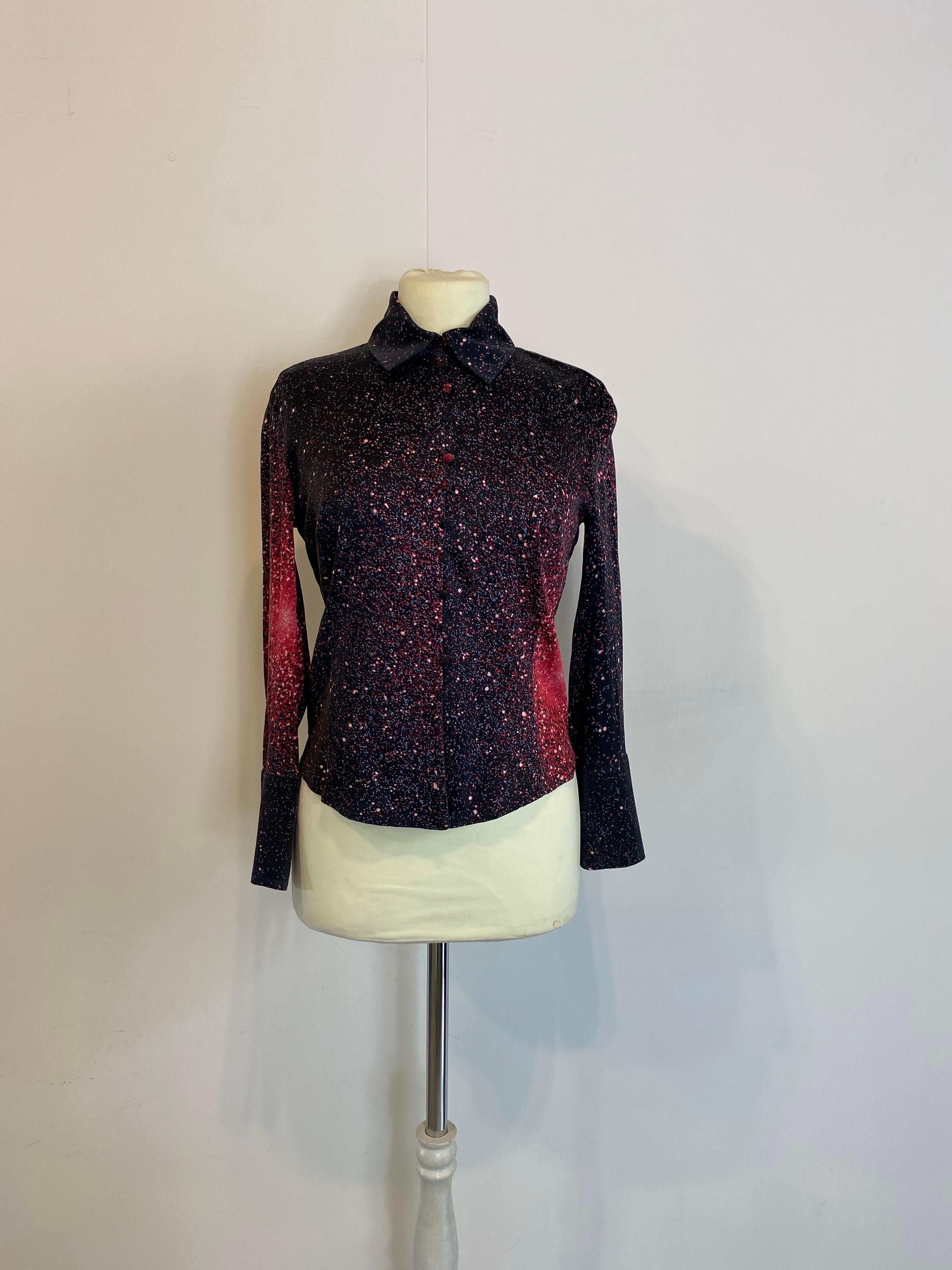 da uomo o donna Camicia e gonna di Roberto Cavalli con galassia di motivi. in vendita