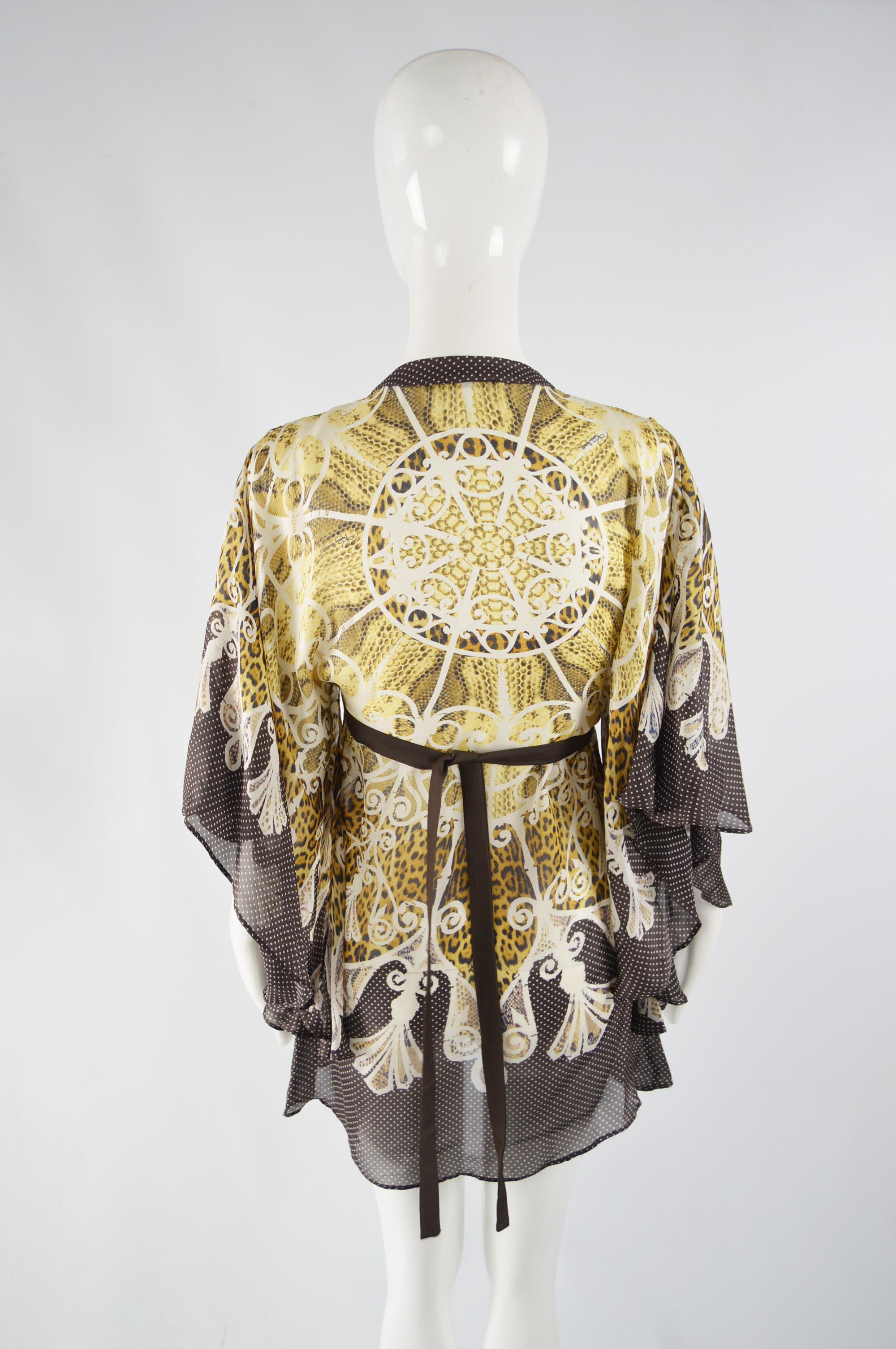 kimono silk dress