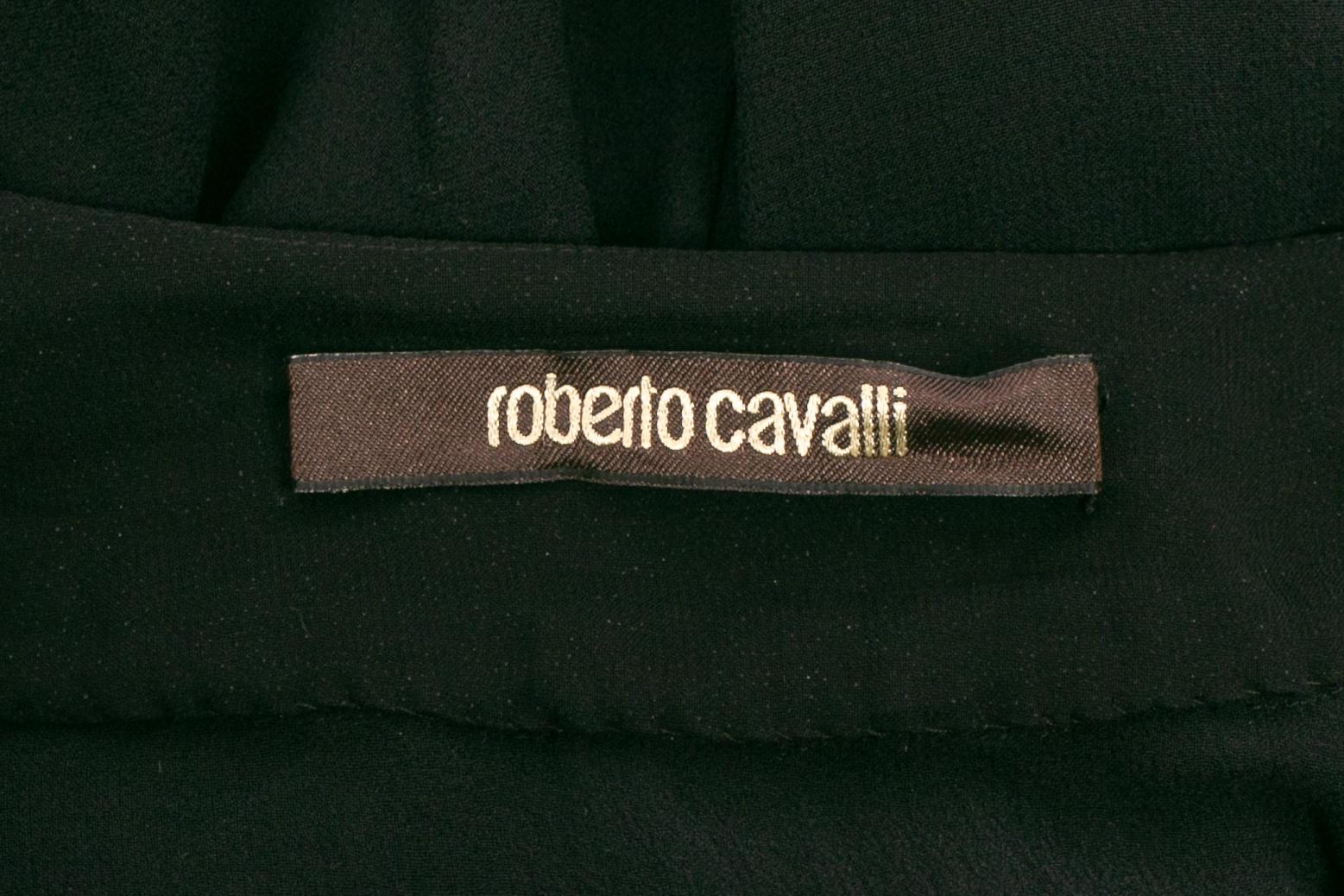 Abito in seta Roberto Cavalli in vendita 4