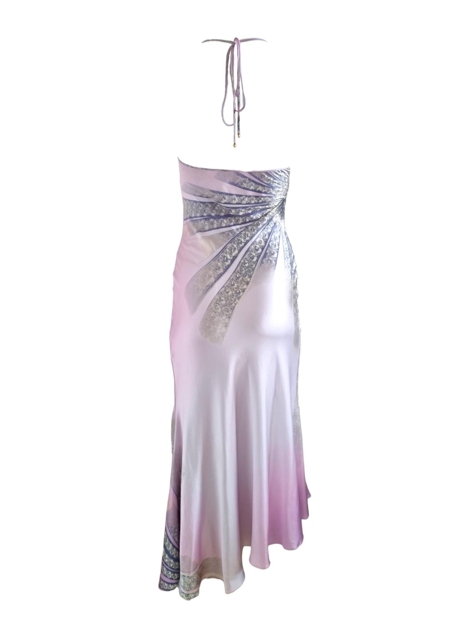Roberto Cavalli silk dress, SS 2000 In Excellent Condition In London, GB