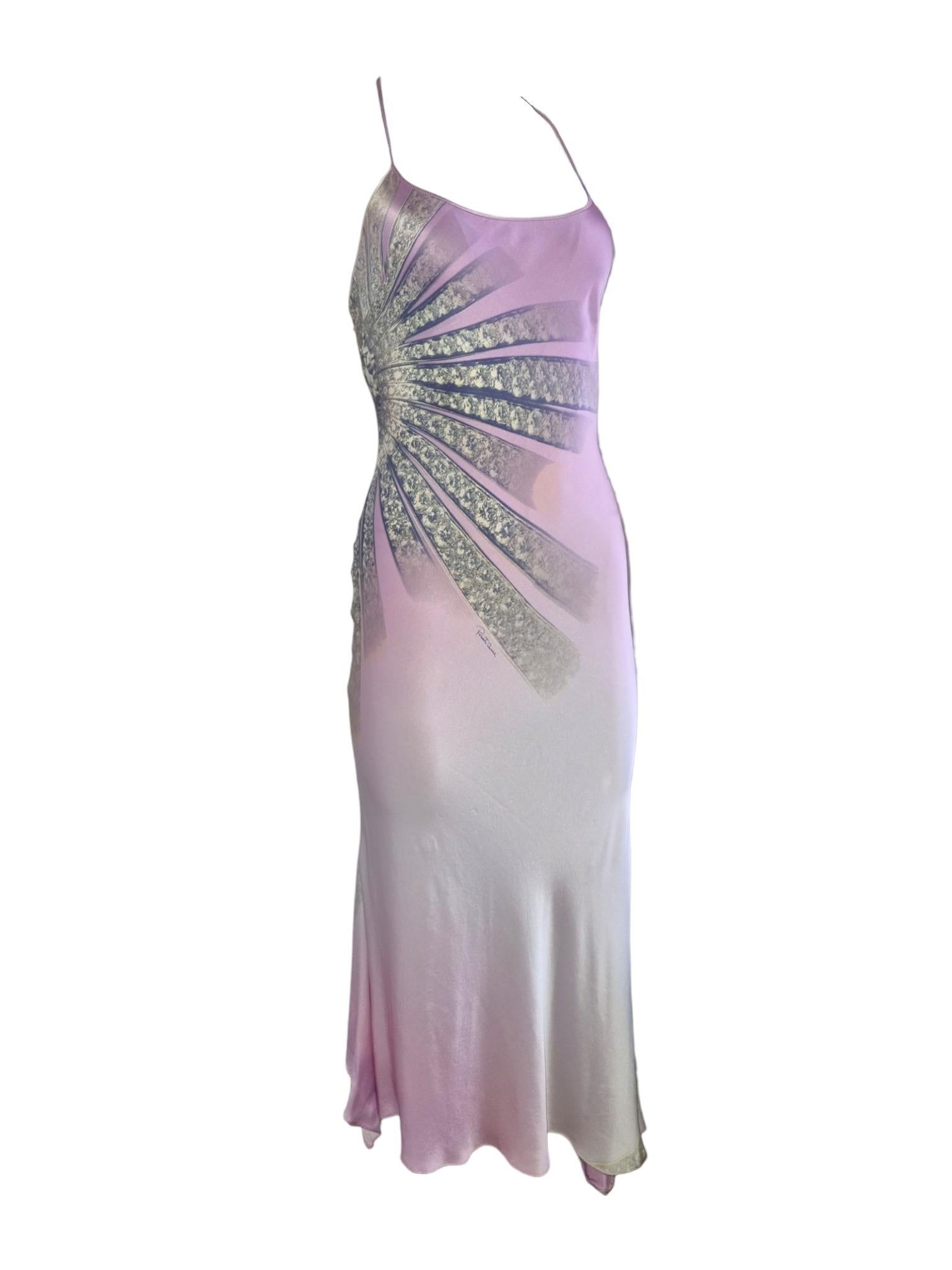 Women's Roberto Cavalli silk dress, SS 2000