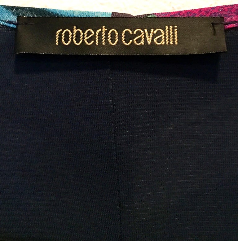 Roberto Cavalli Silk Jersey Wrap 
