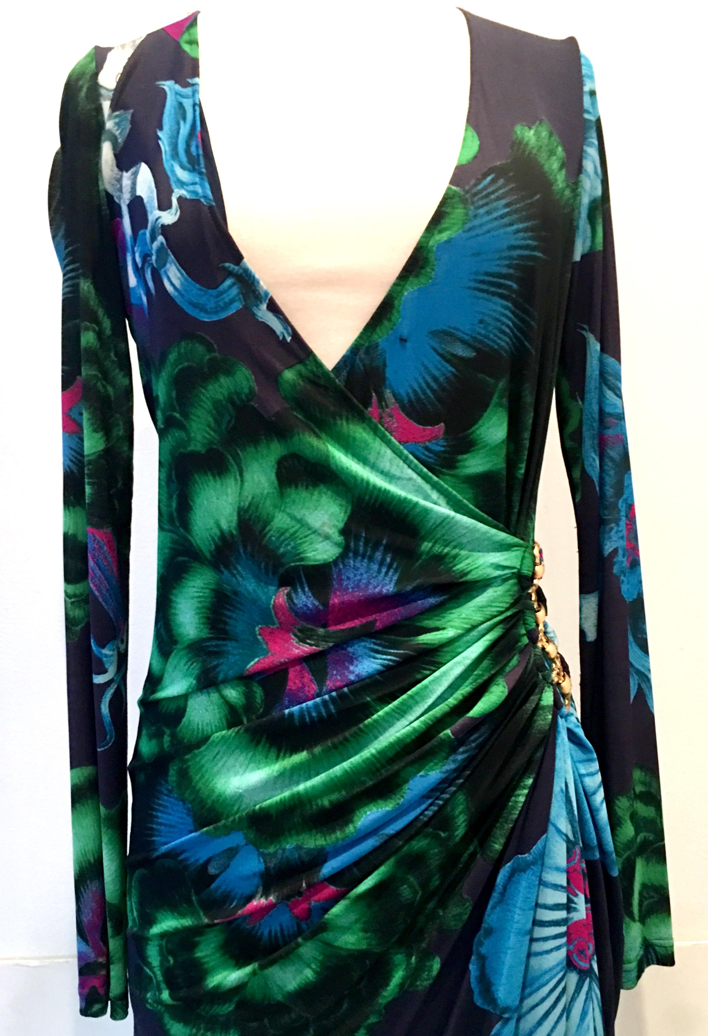 Roberto Cavalli Silk Jersey Wrap 