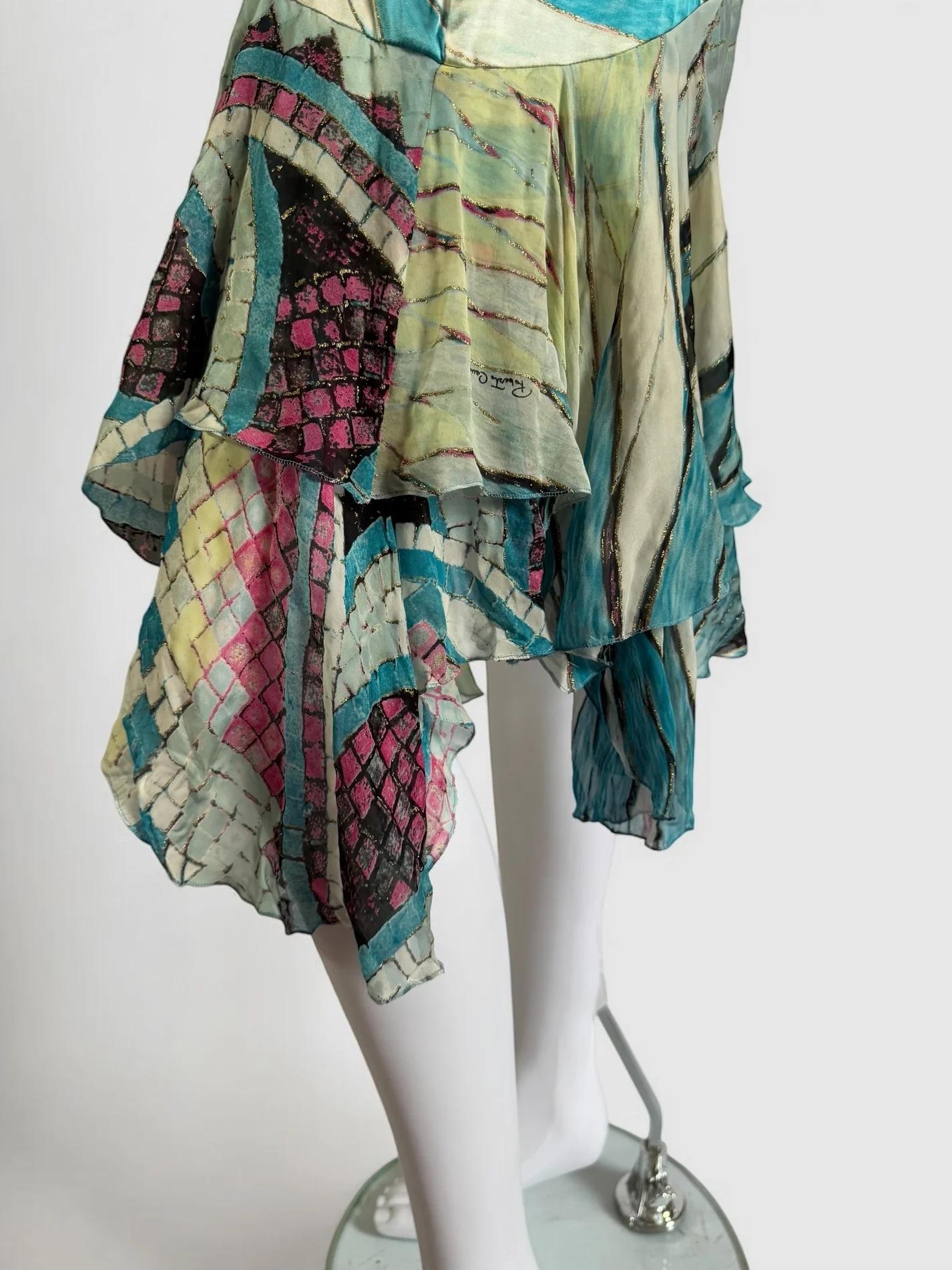 Women's Roberto Cavalli Silk Kaleidoscope Dress, SS 2004