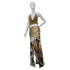 Roberto Cavalli Silk Maxi skirt