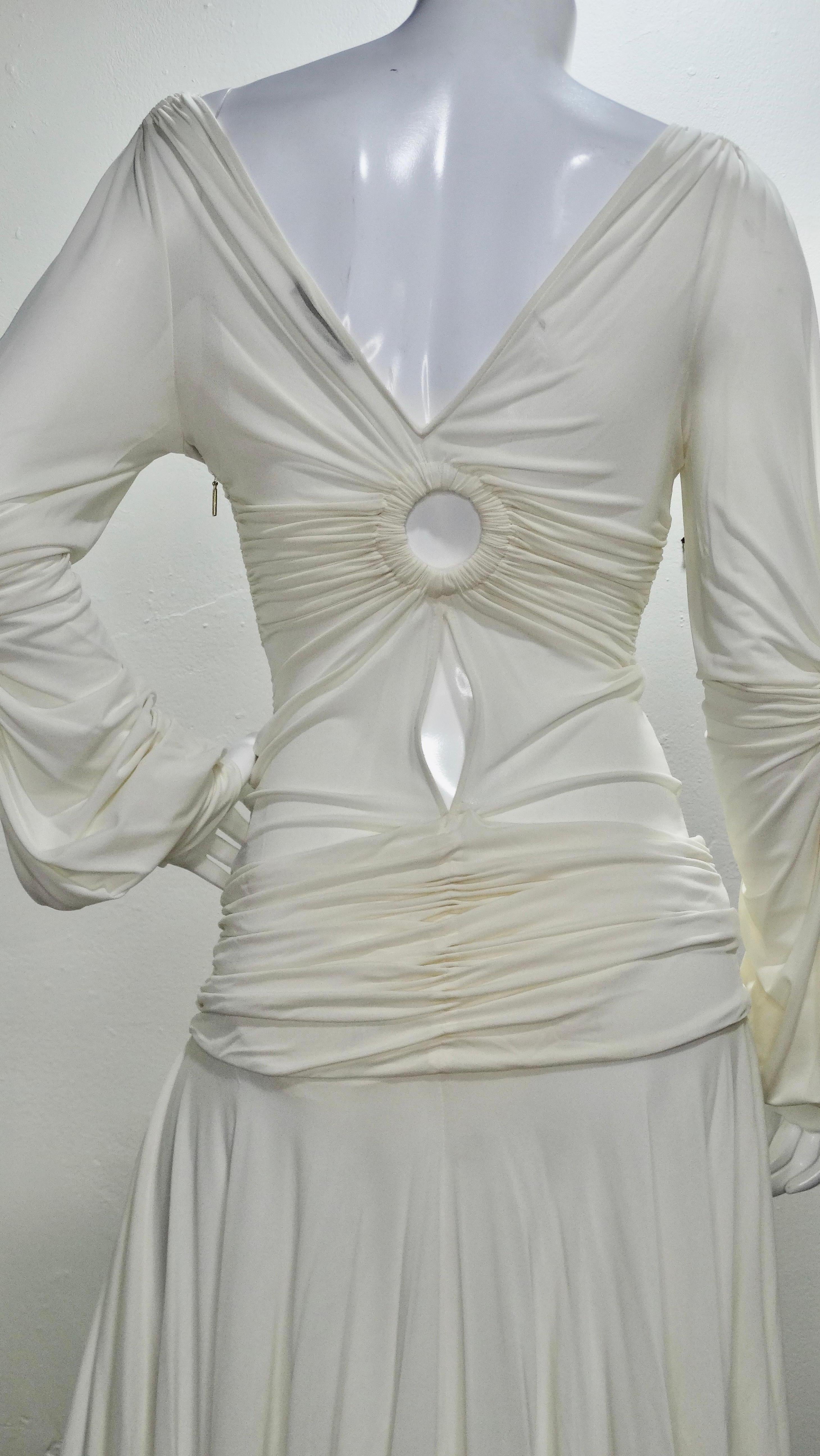 Women's or Men's Roberto Cavalli Silk O-Ring Dress