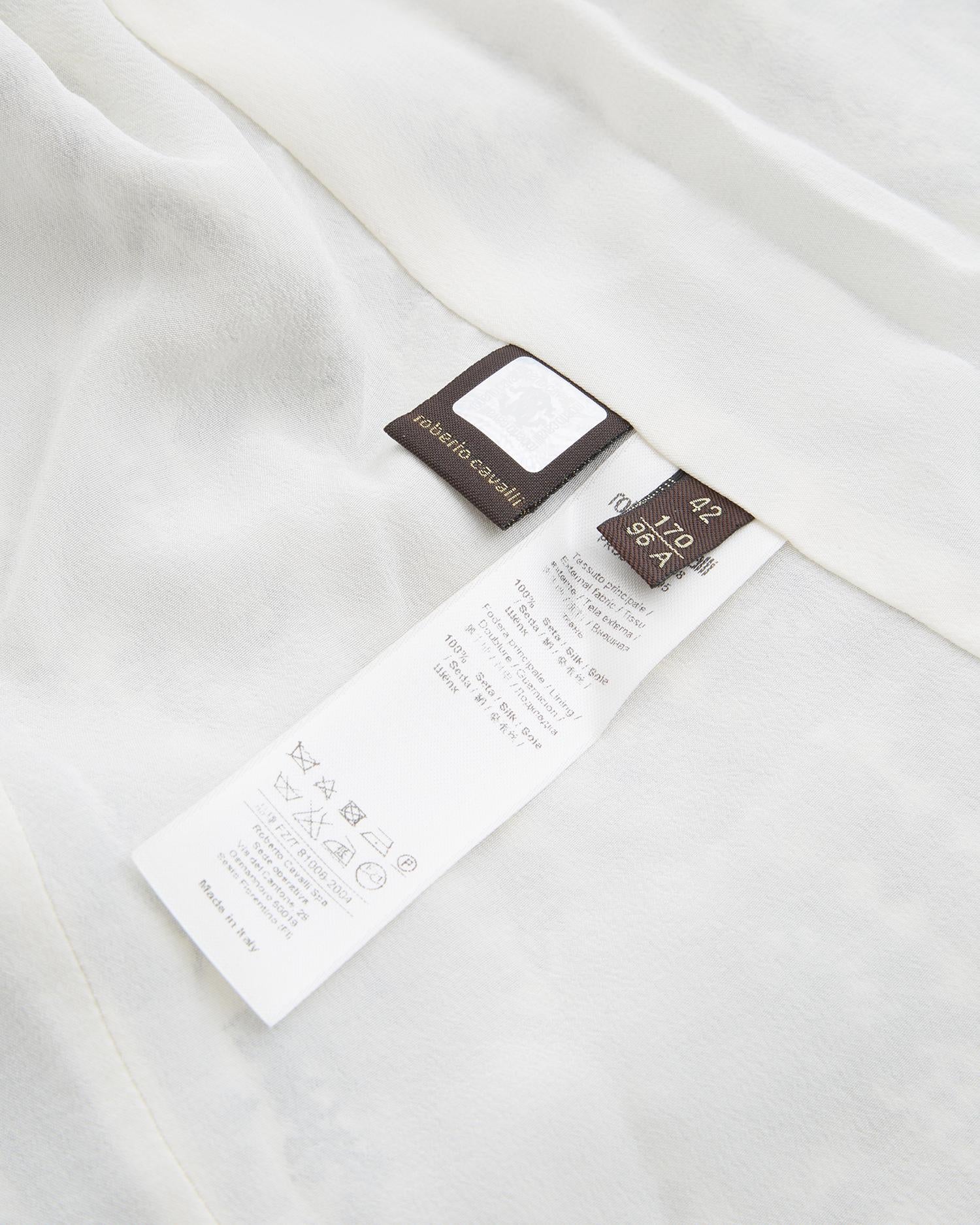 Roberto Cavalli silk printed blazer, resort 2014 For Sale 1
