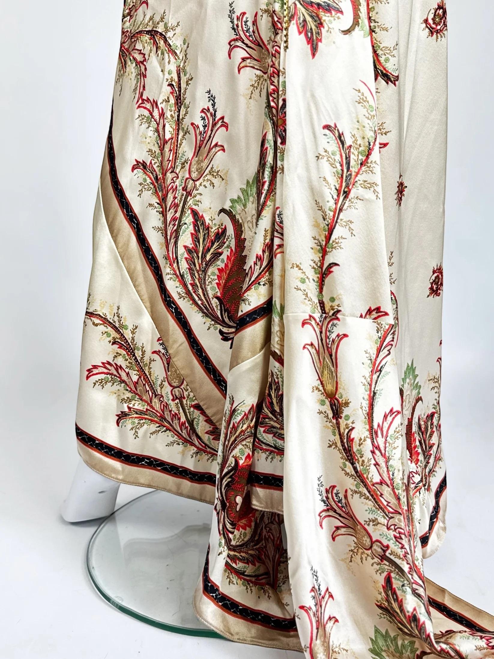 Women's Roberto Cavalli Silk Satin Gown, FW 2004 For Sale