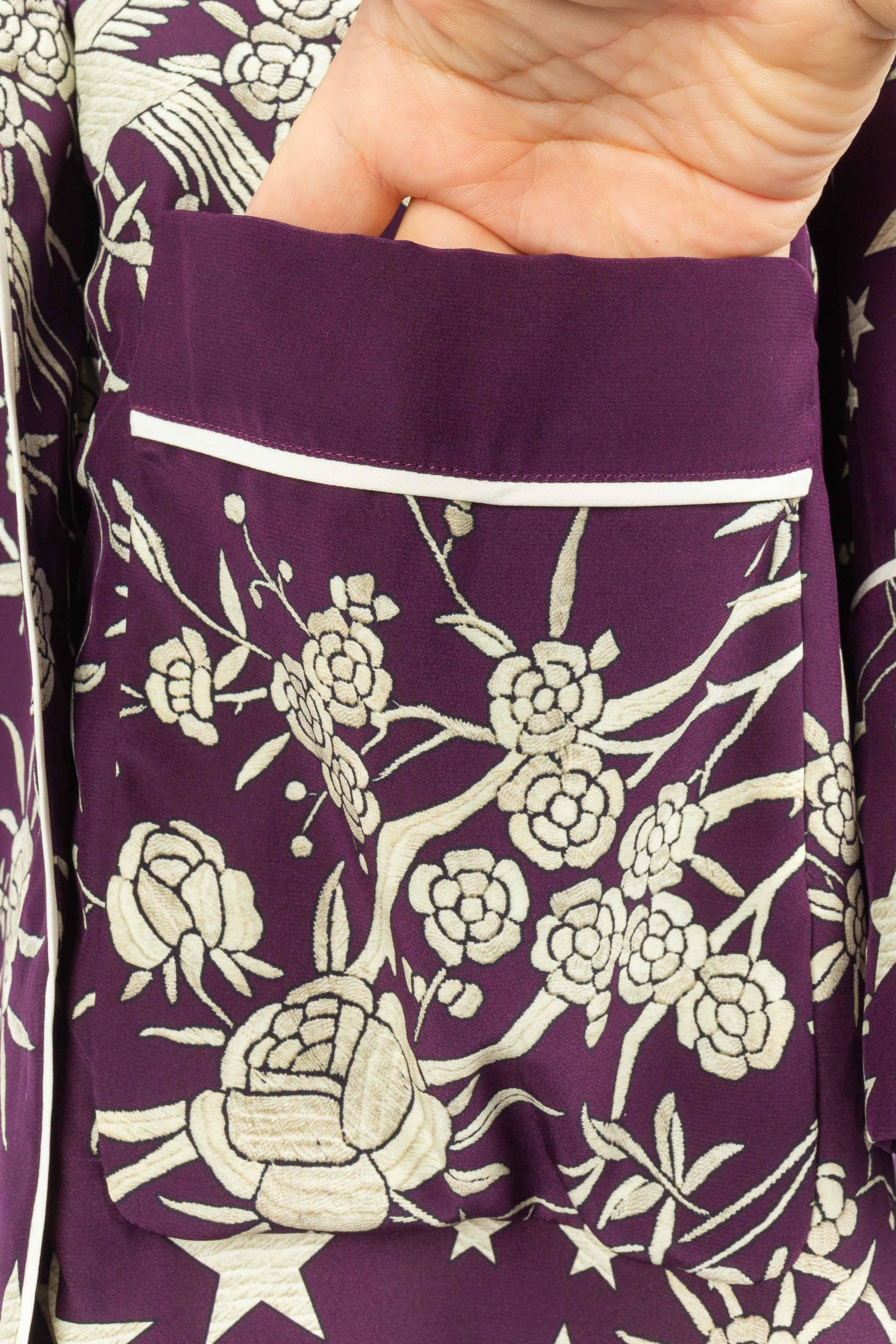 Roberto Cavalli silk set For Sale 7