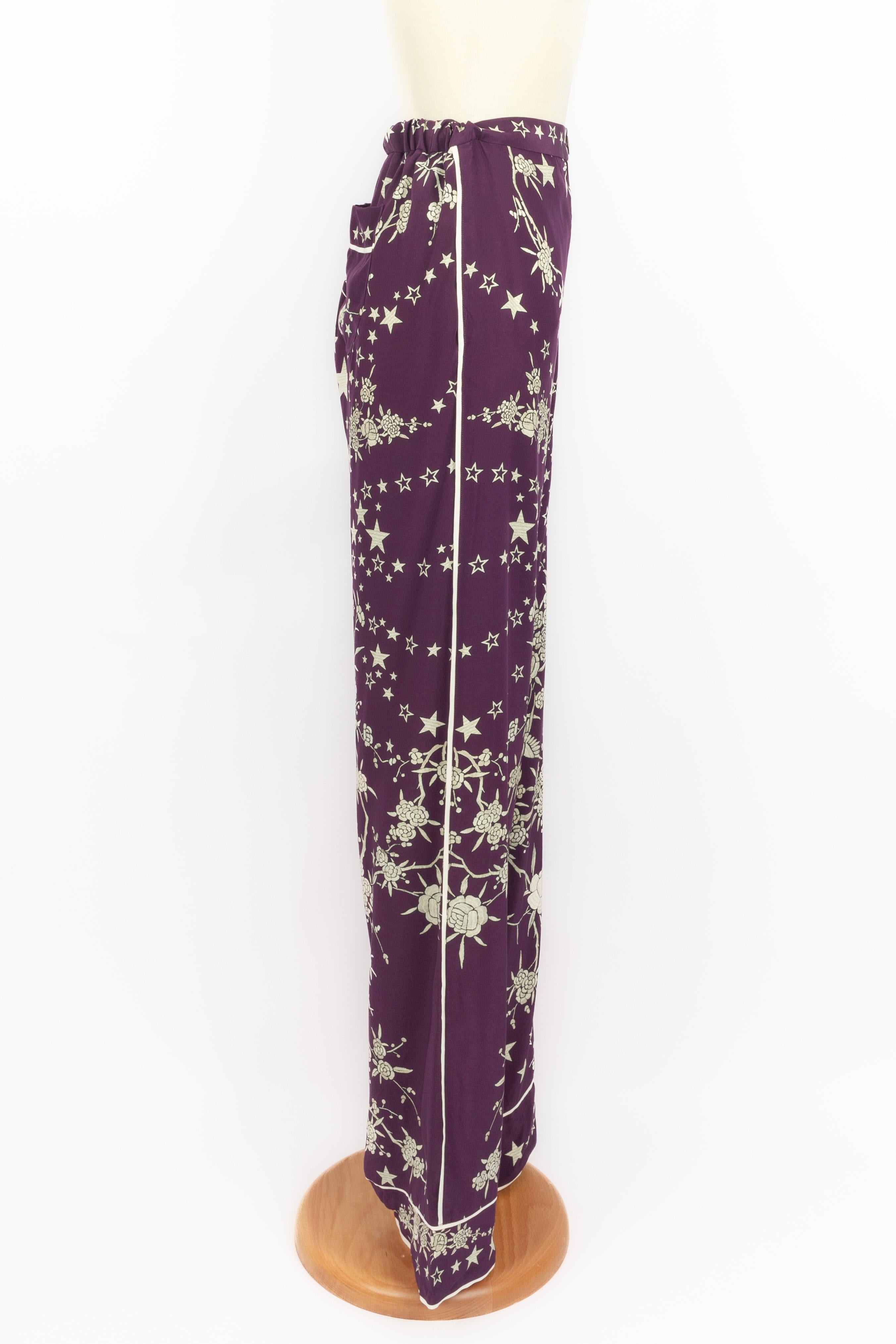 Roberto Cavalli silk set For Sale 2
